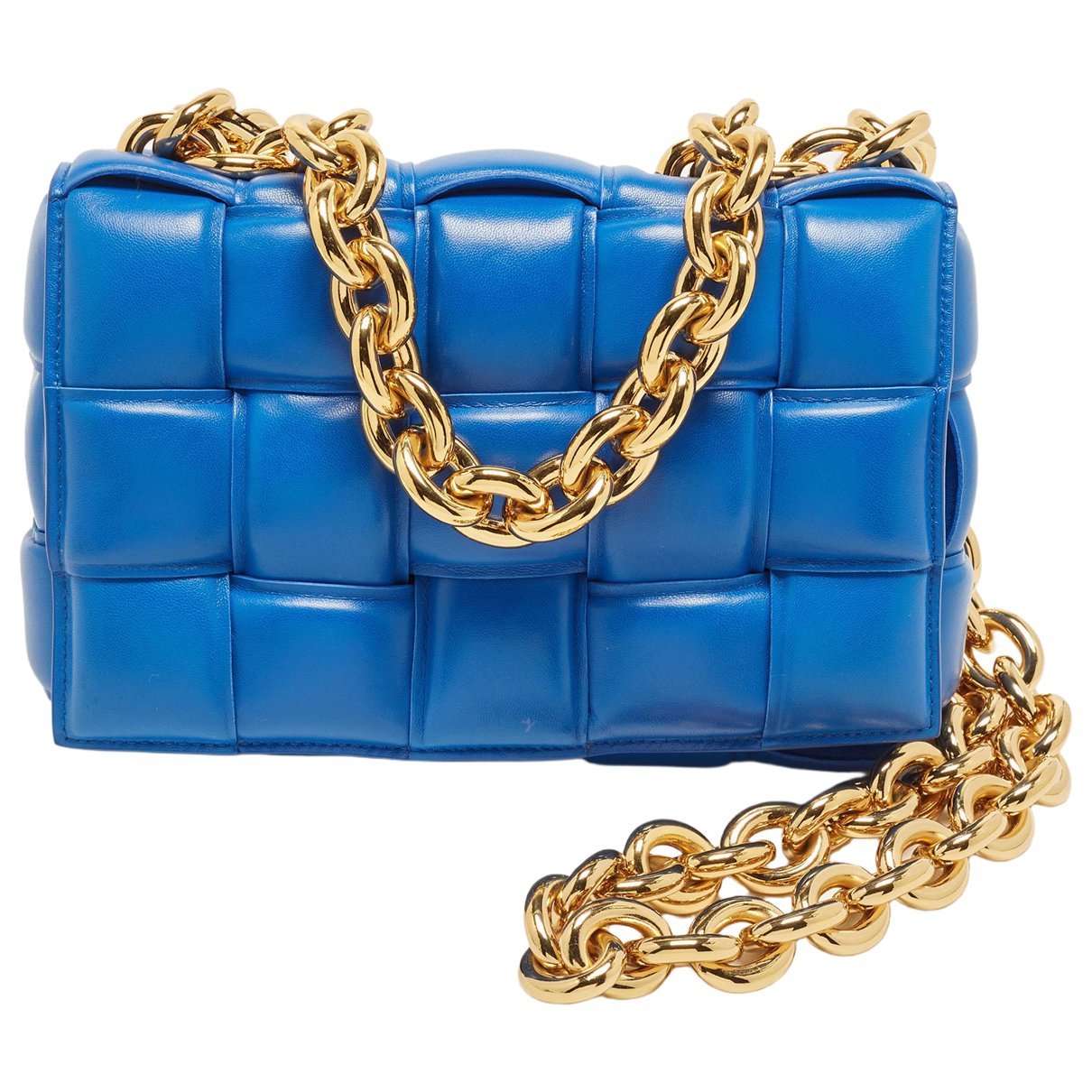Cassette leather handbag