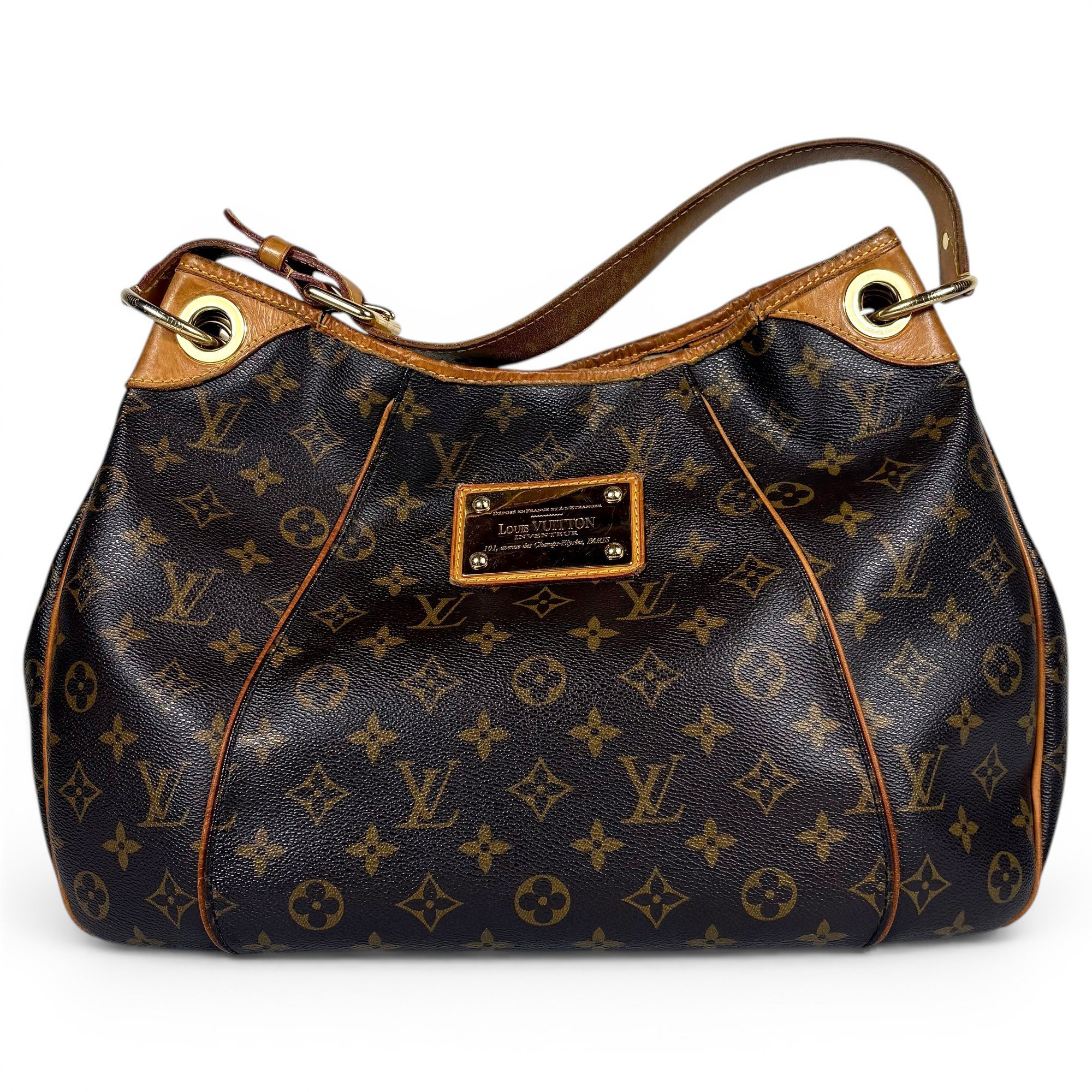 Galliera leather handbag