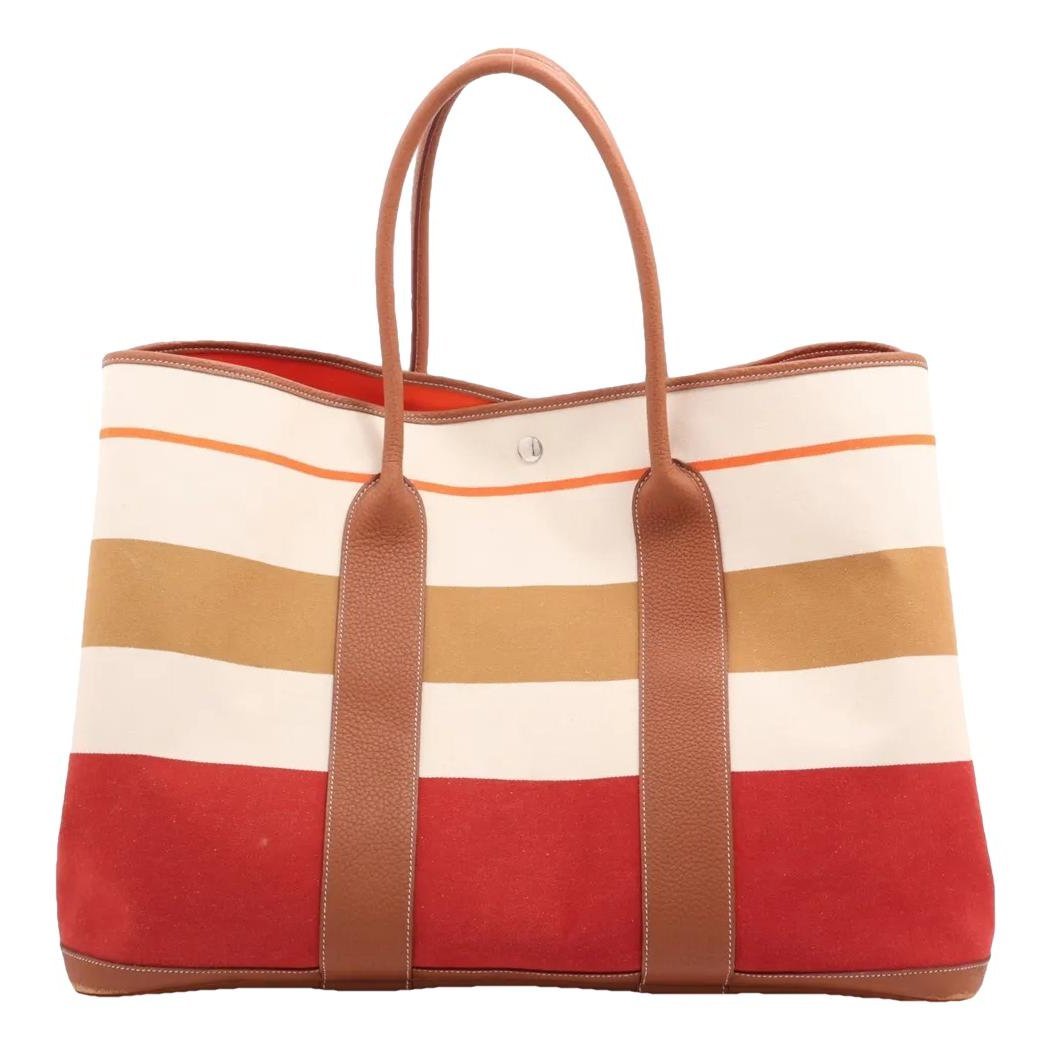 Hermes Garden Party Handbag Negonda Leather