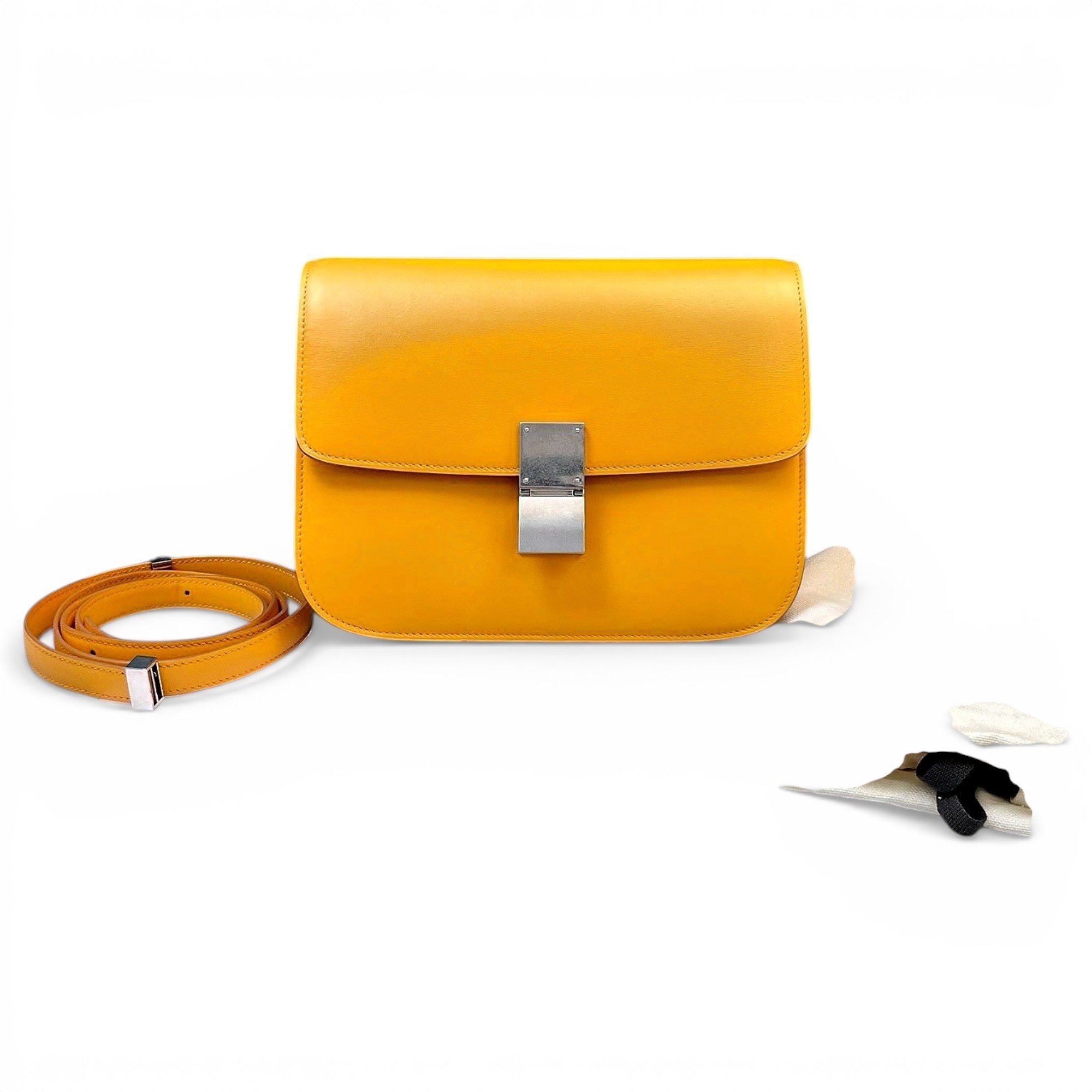 Classic leather handbag