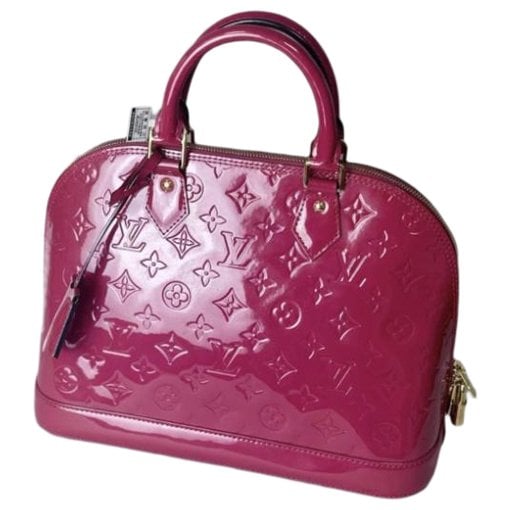 Alma patent leather handbag