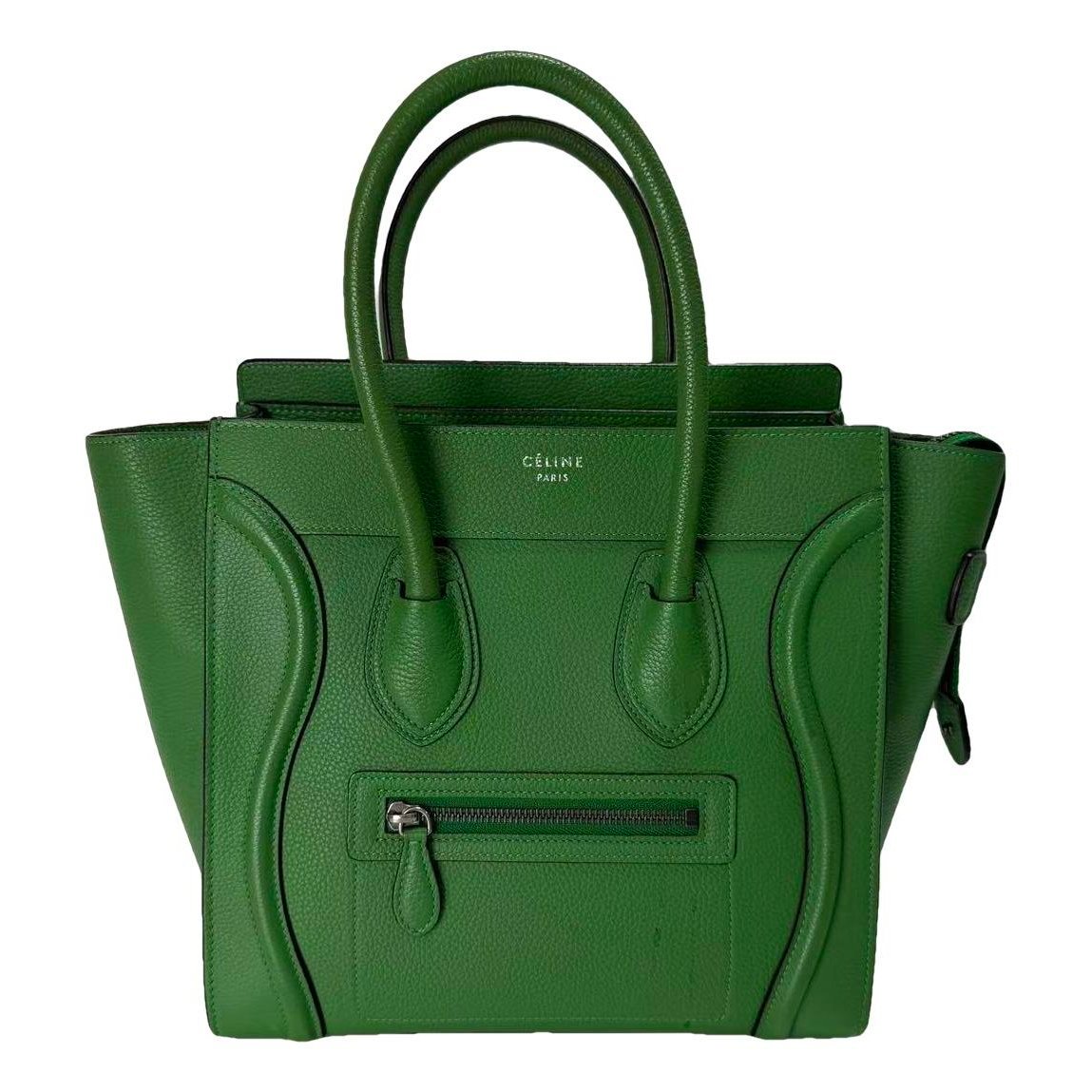 Luggage leather handbag