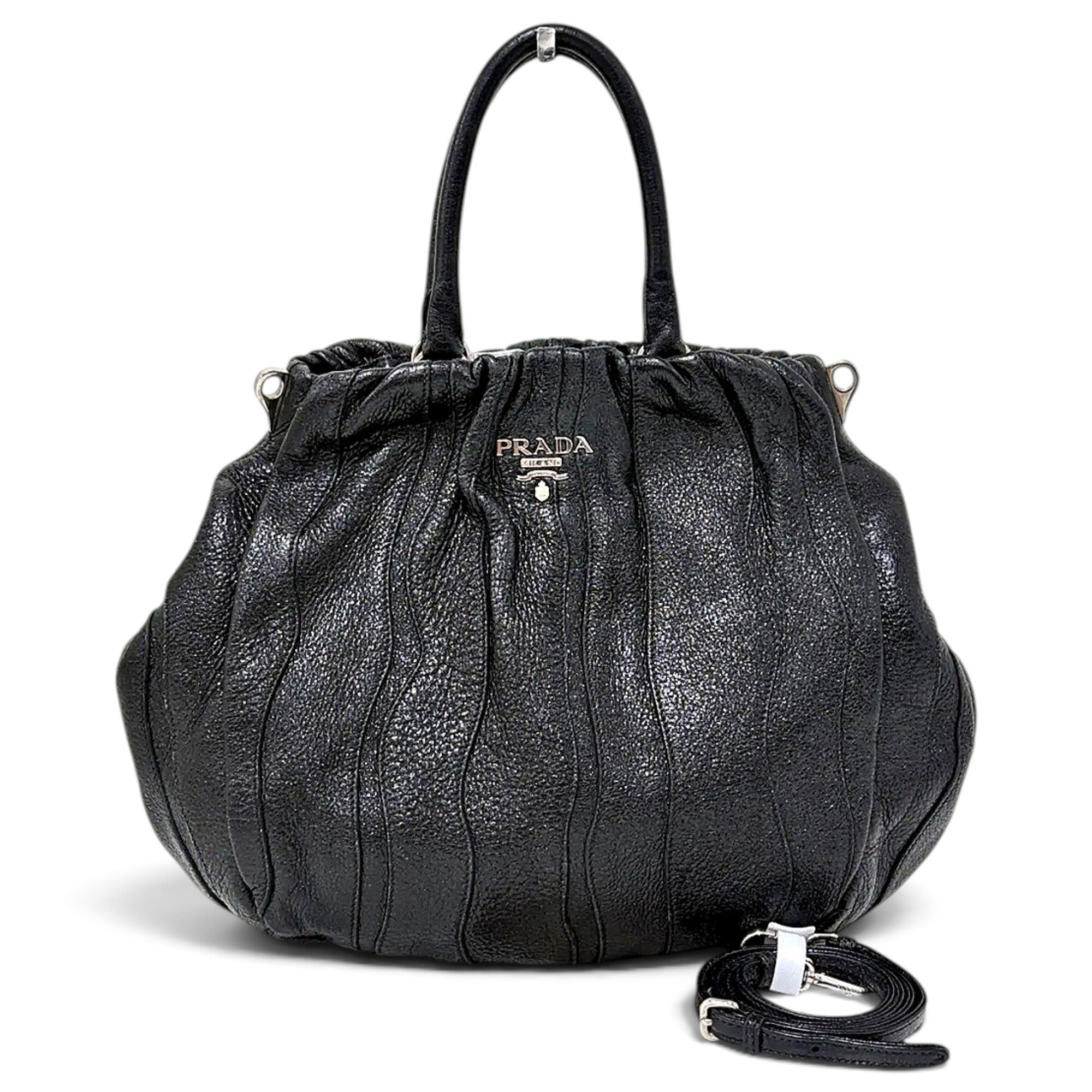 Leather handbag