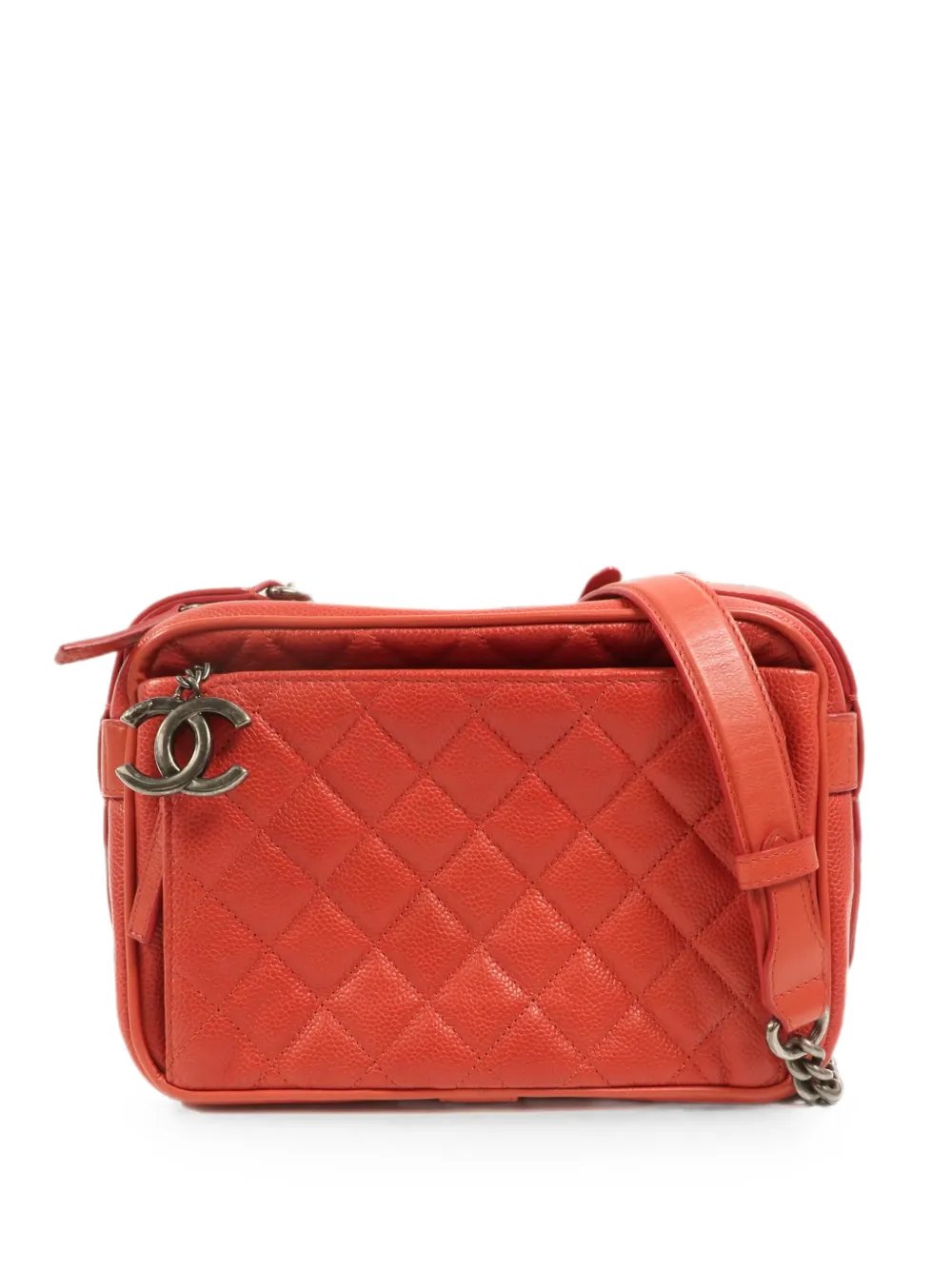 quilted CC shoulder bag