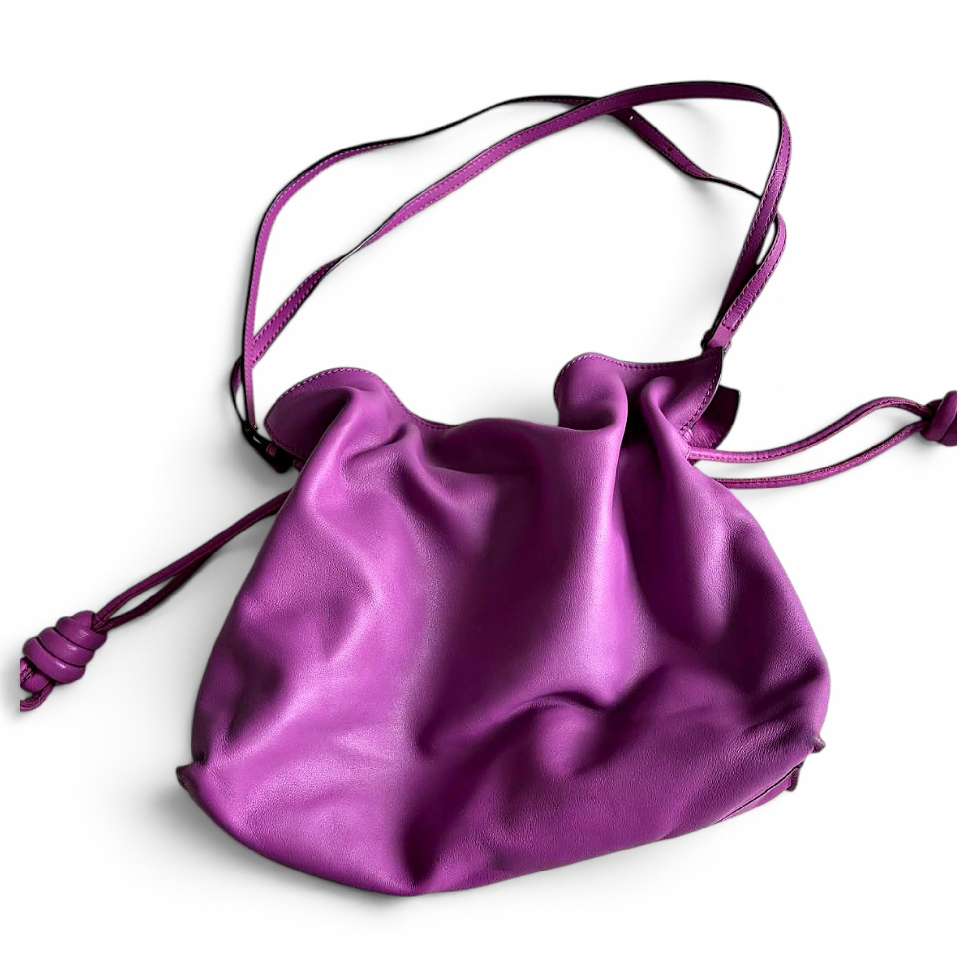 Flamenco leather handbag