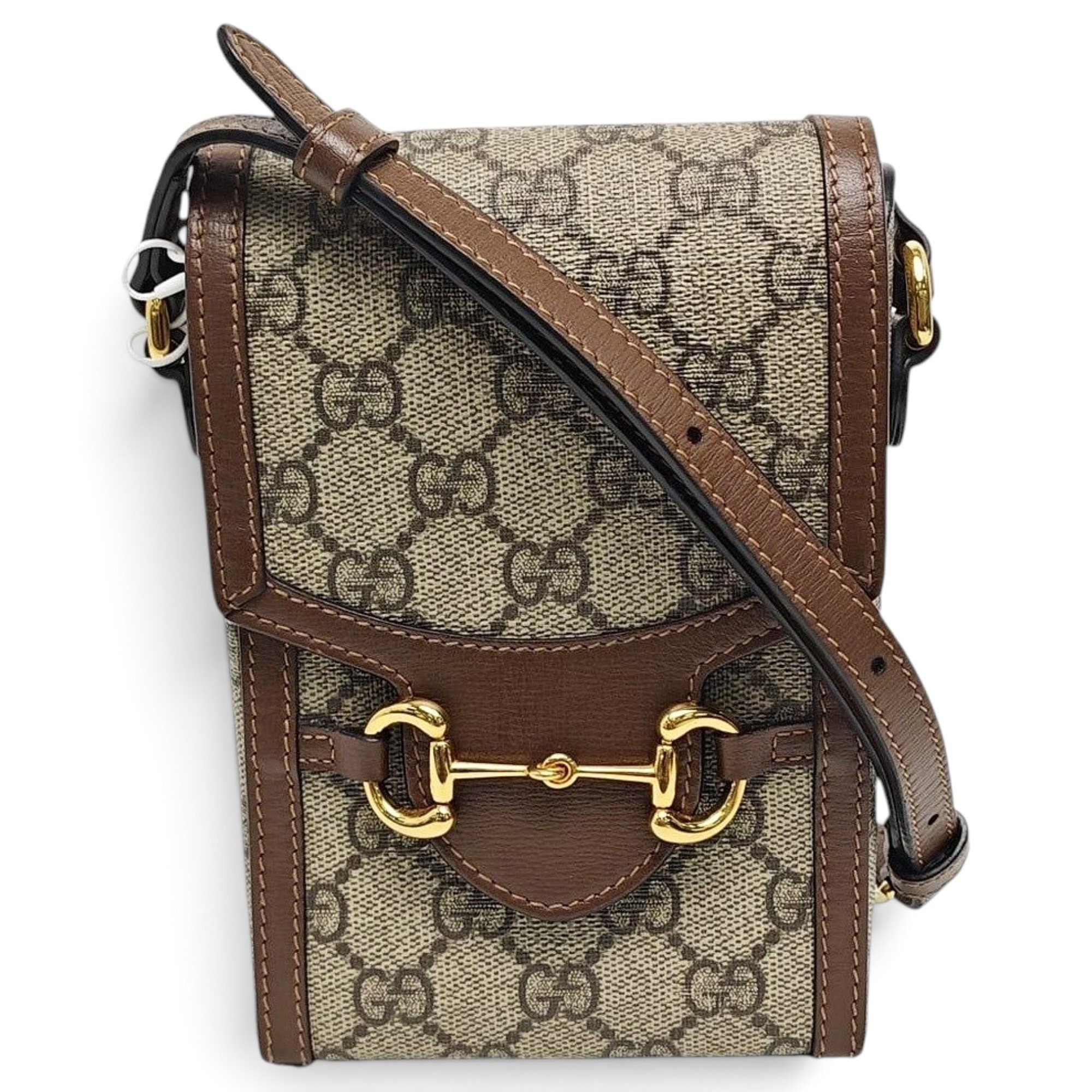 Handle Horsebit 1955 leather handbag