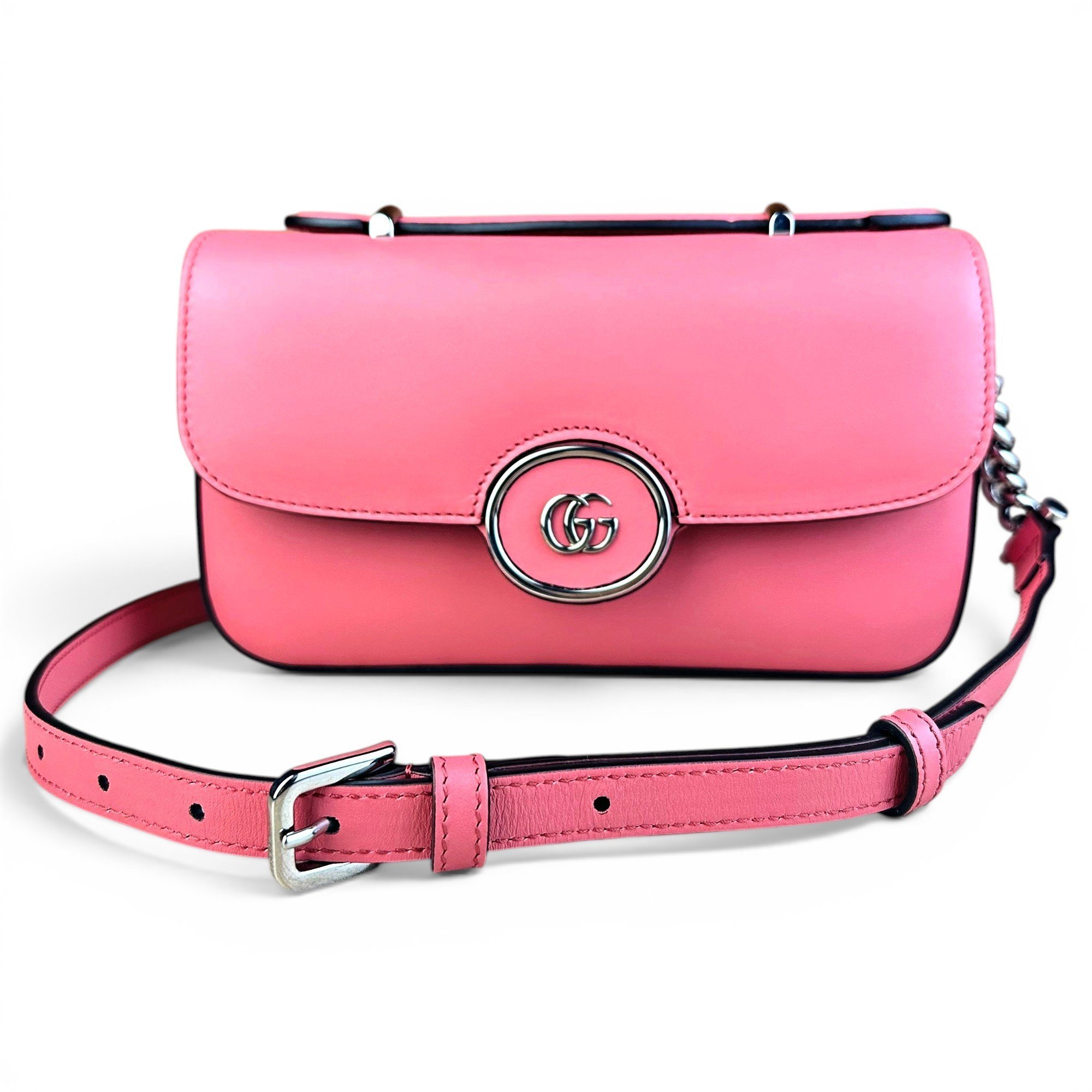 Leather crossbody bag