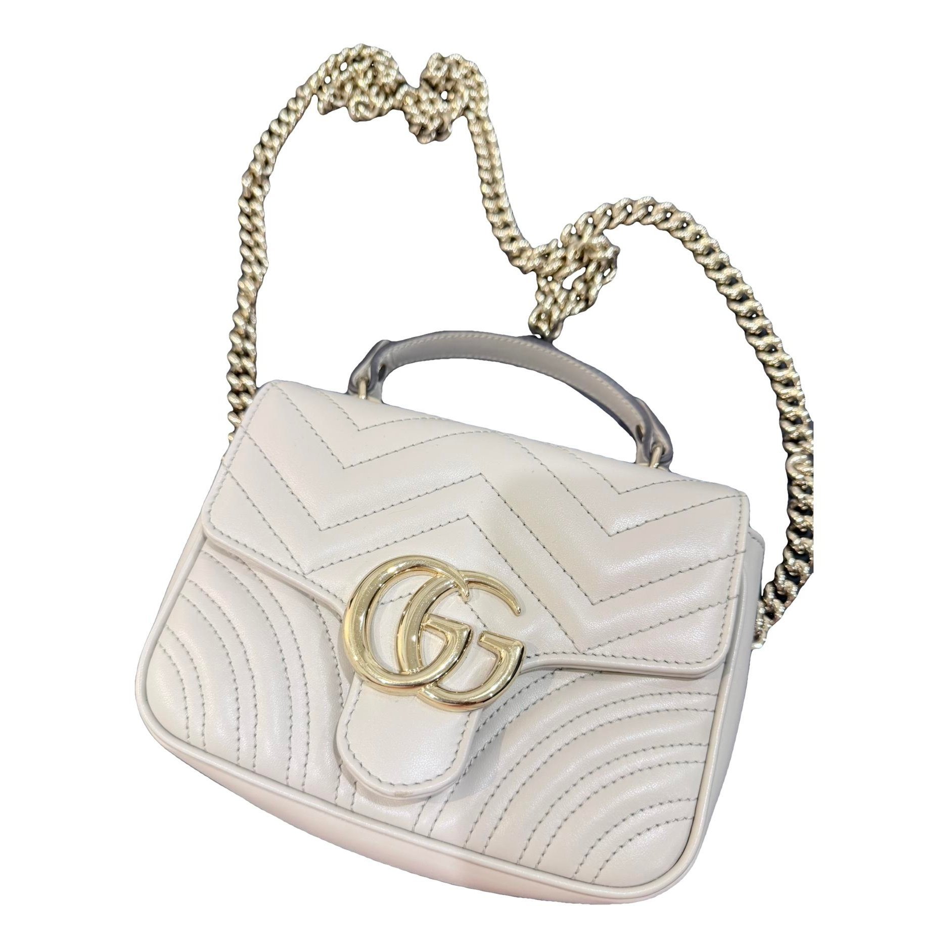 GG Marmont Flap leather crossbody bag