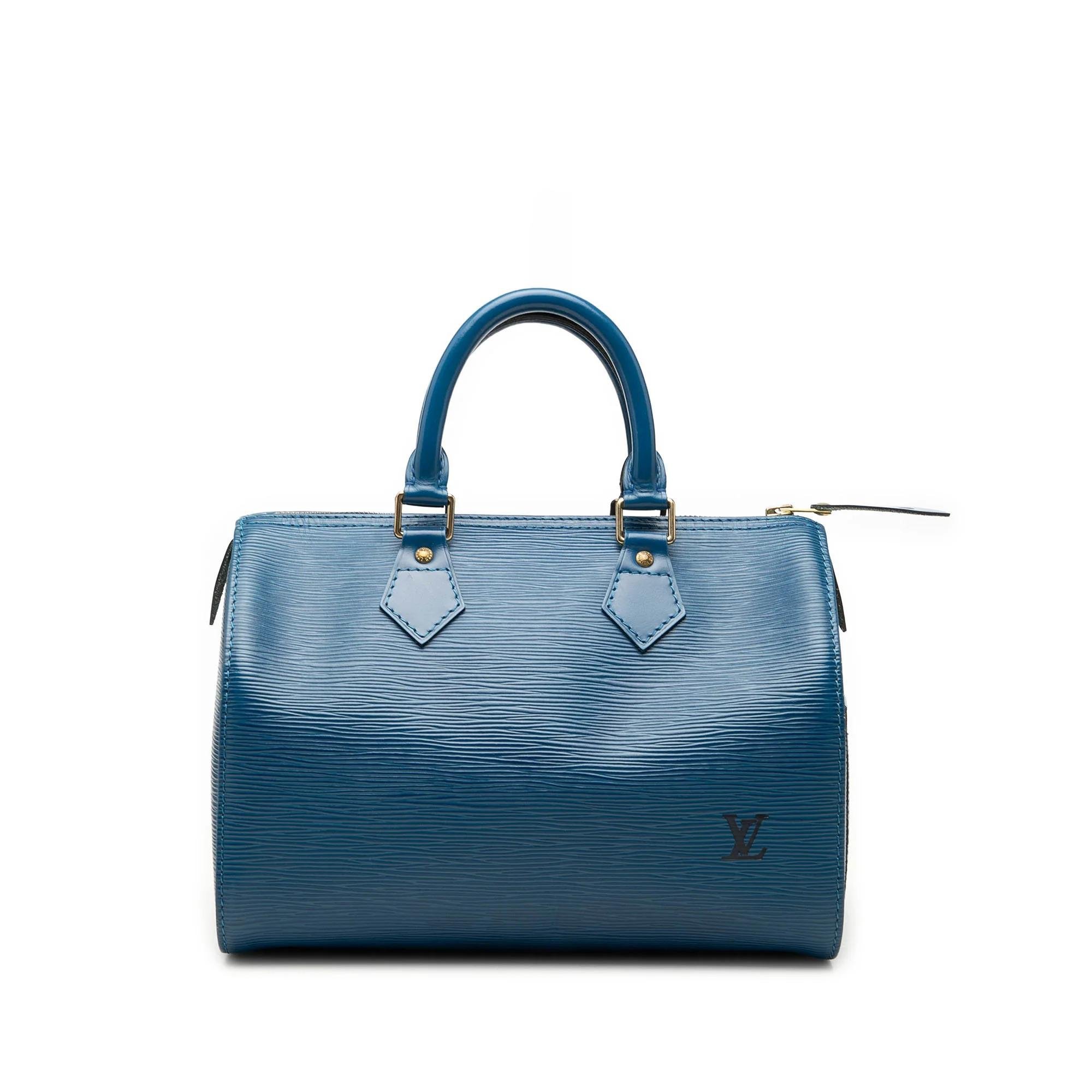 Speedy leather handbag