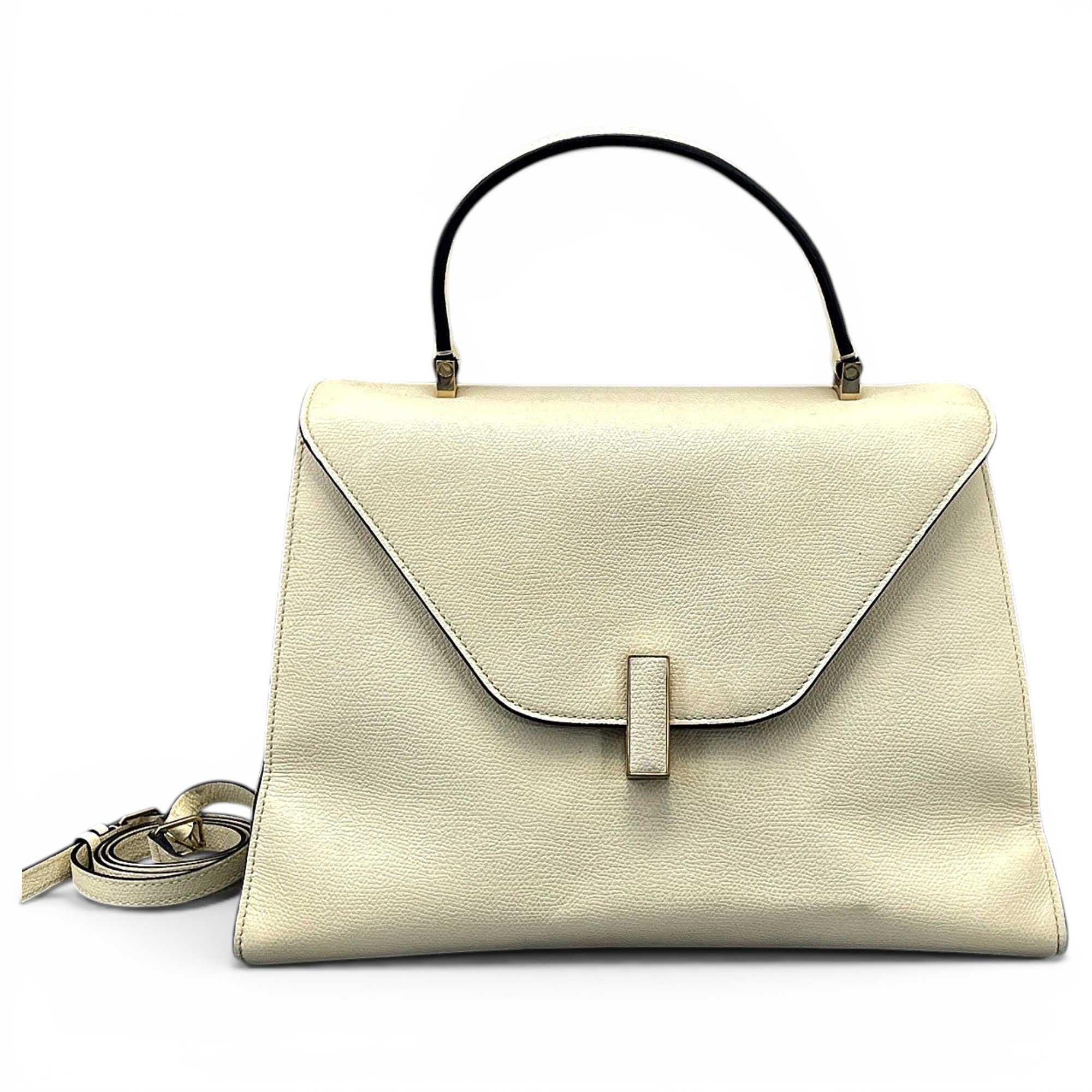 Iside leather handbag