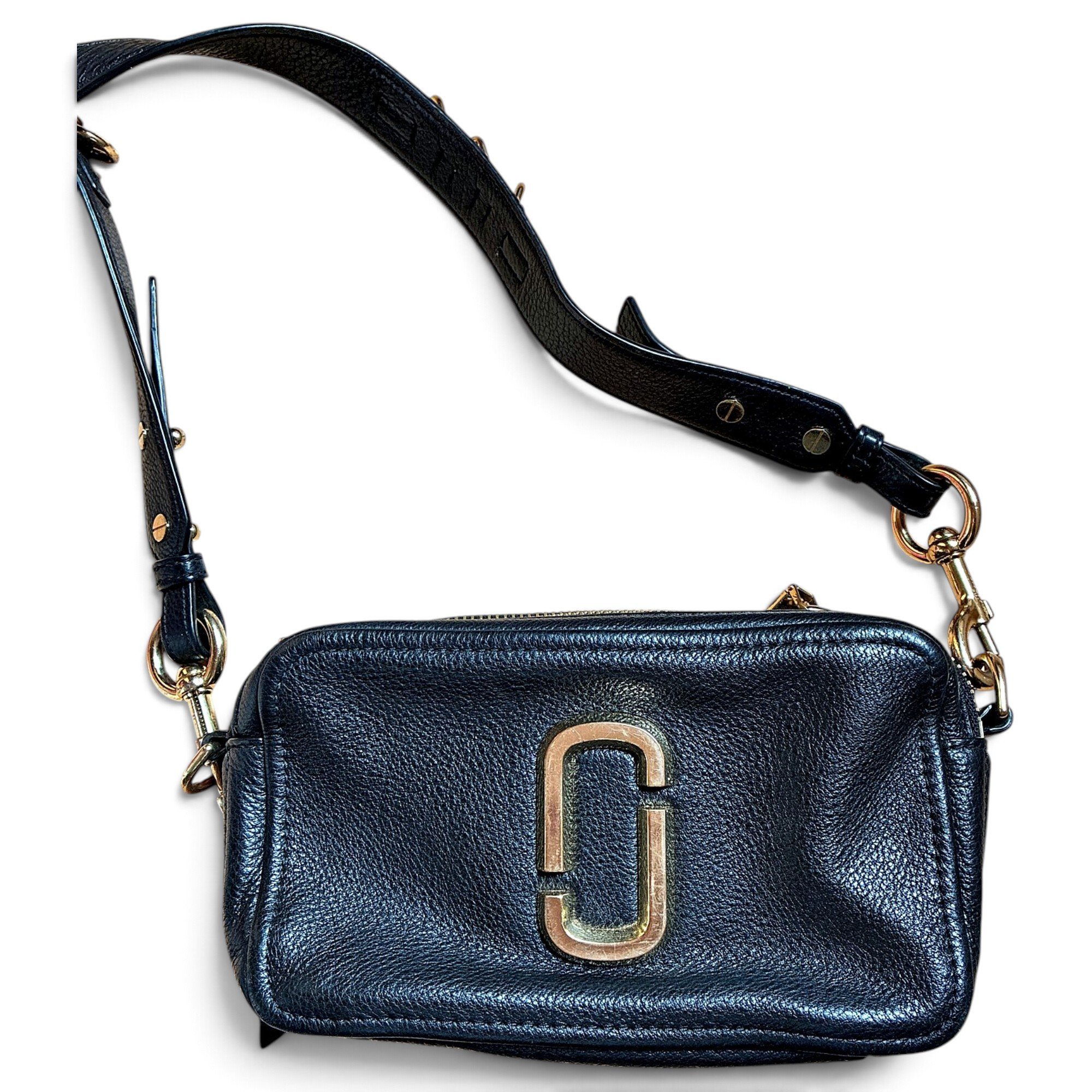 Marc Jacobs The Softshot leather crossbody bag