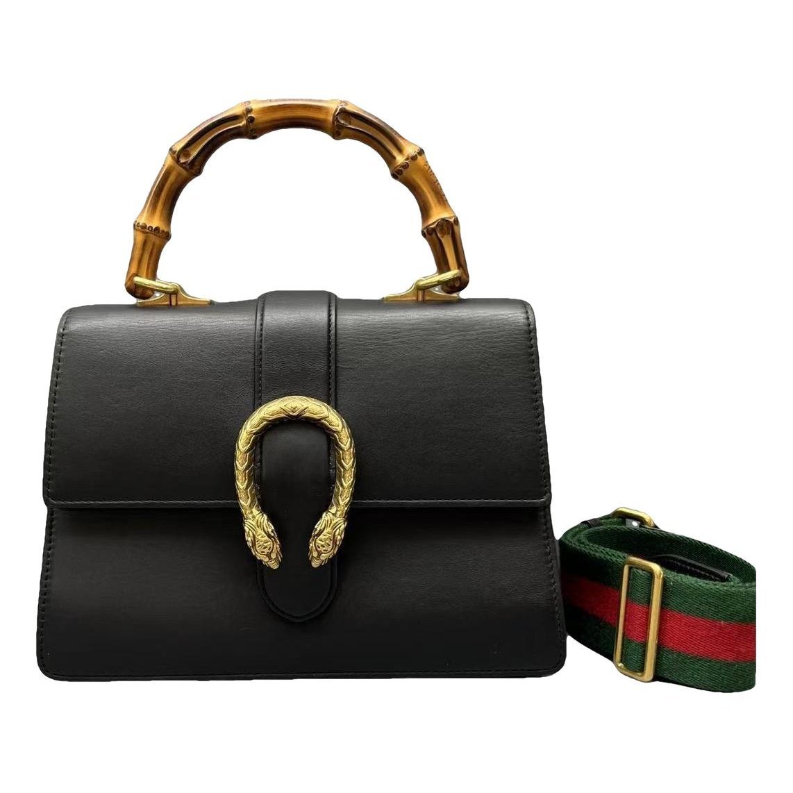 Dionysus Bamboo leather handbag