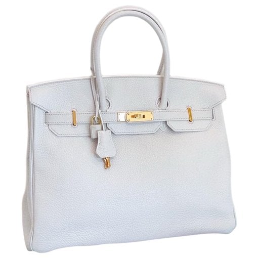 Hermes Birkin 35 Handbag White