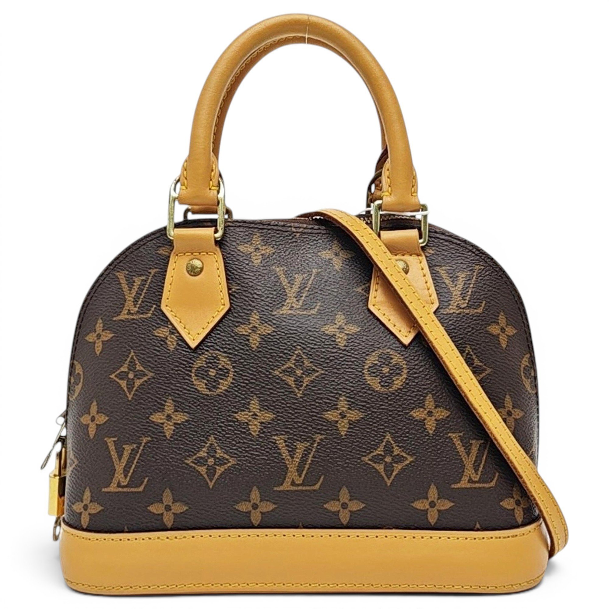 Alma leather handbag