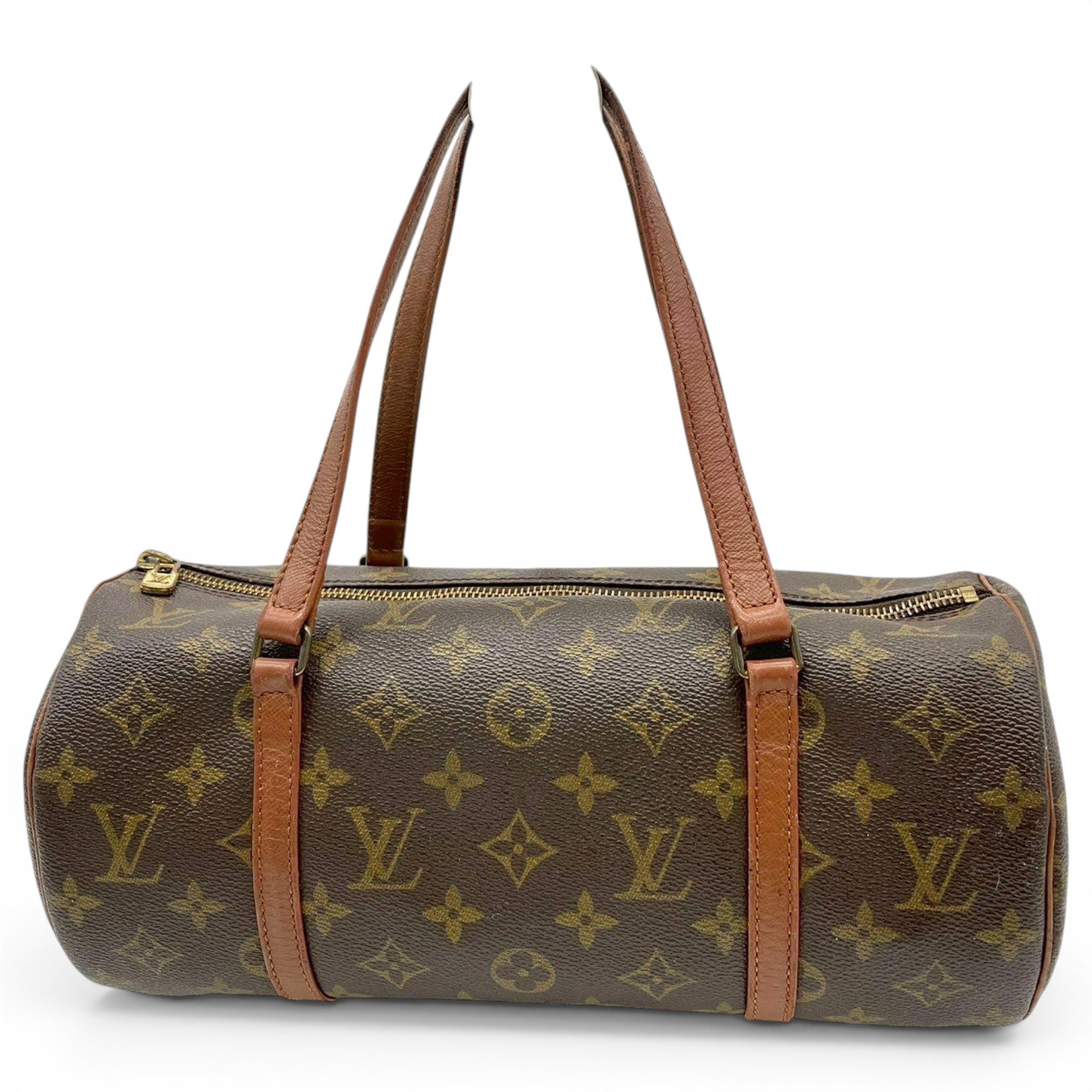 Papillon leather handbag