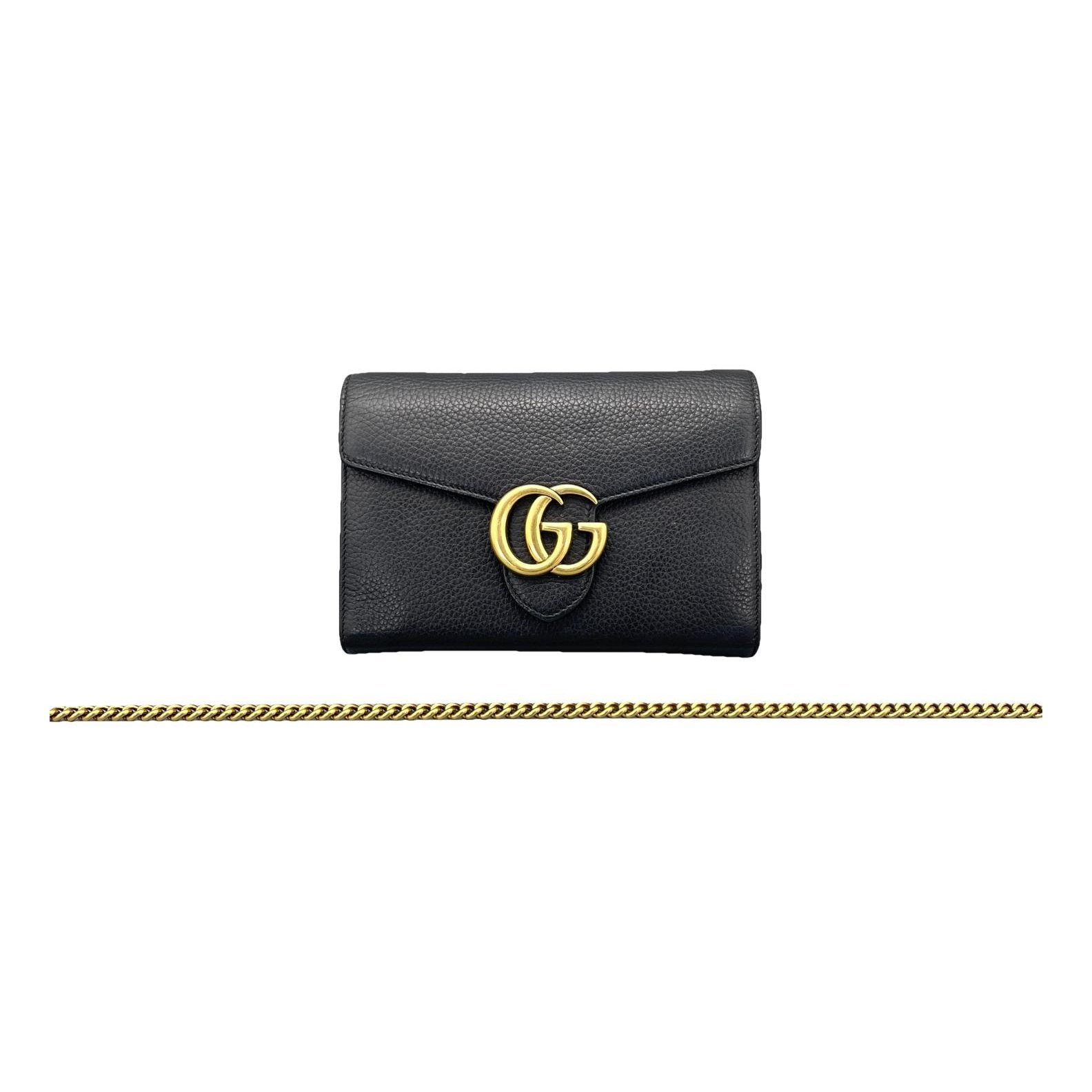 GG Marmont Chain leather handbag
