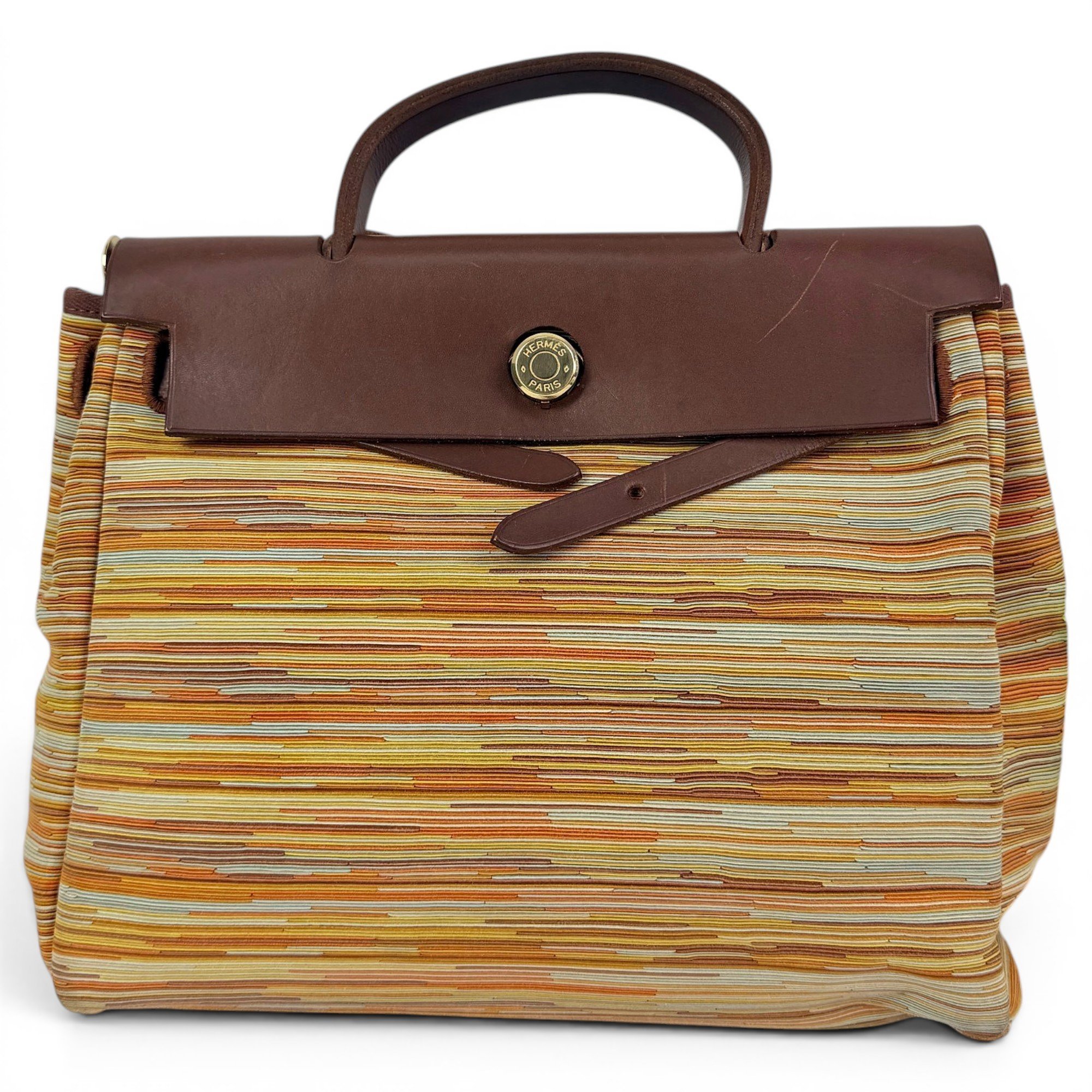 Herbag leather handbag