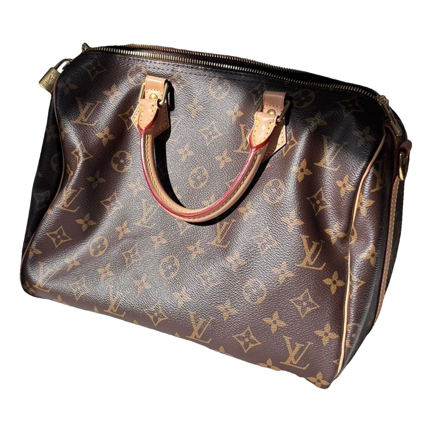 Speedy leather handbag