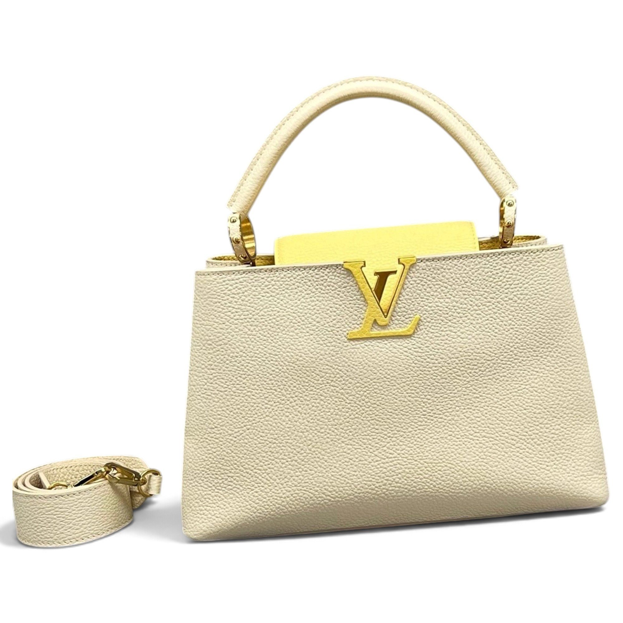 Capucines leather handbag