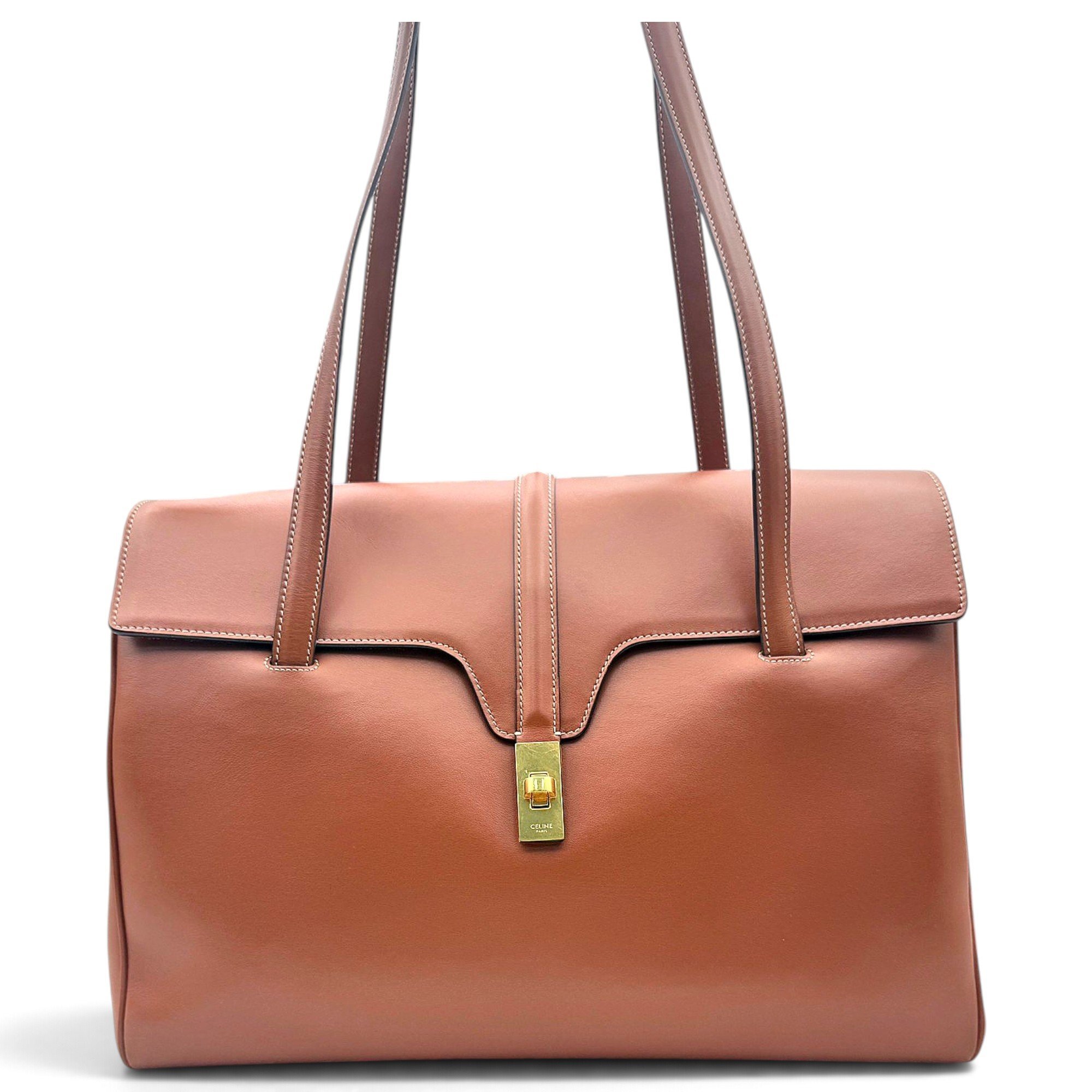Sac 16 leather handbag