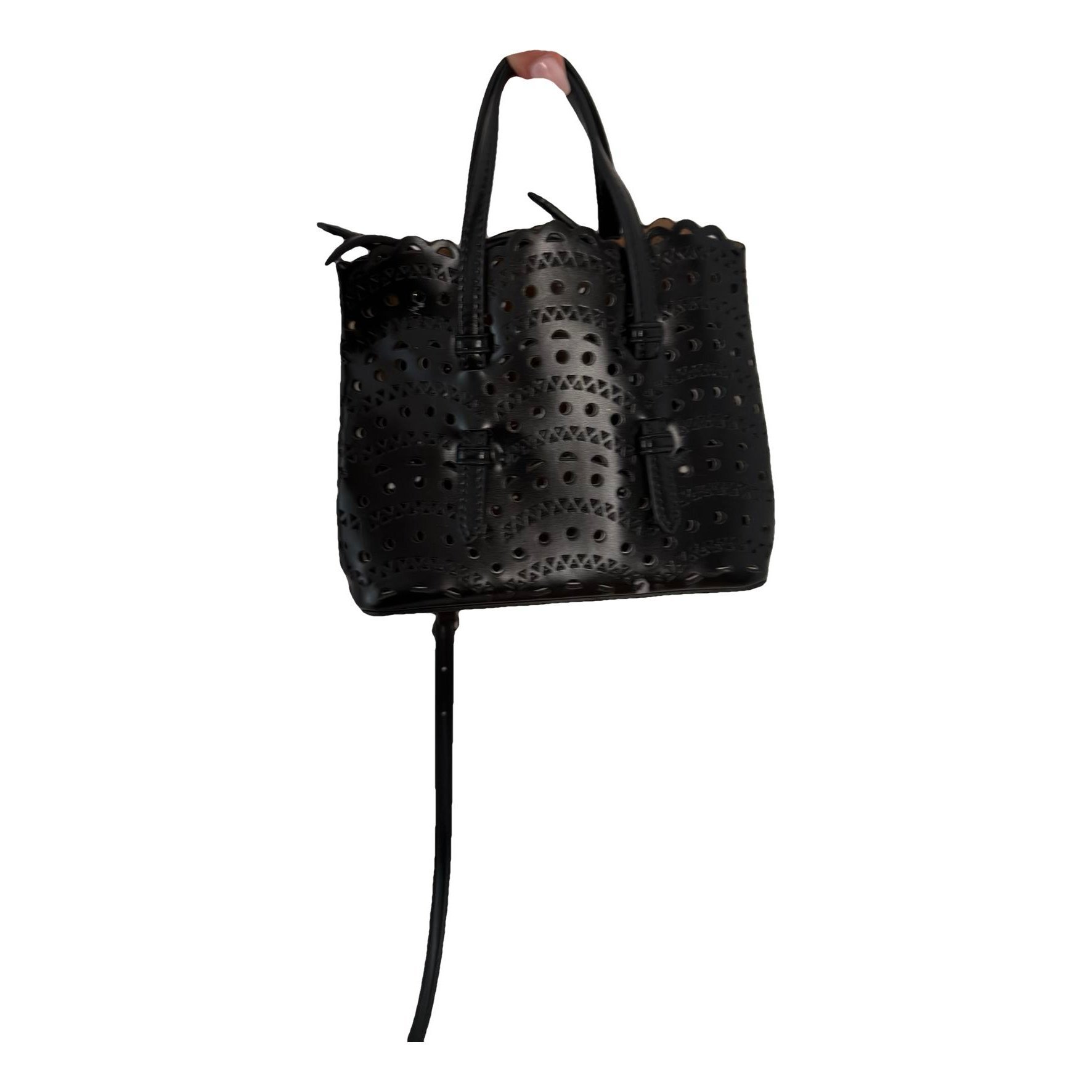 Mina leather handbag