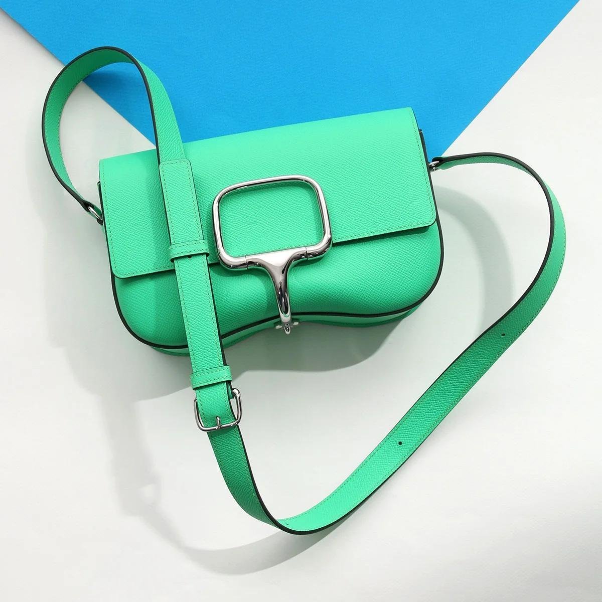 Leather crossbody bag
