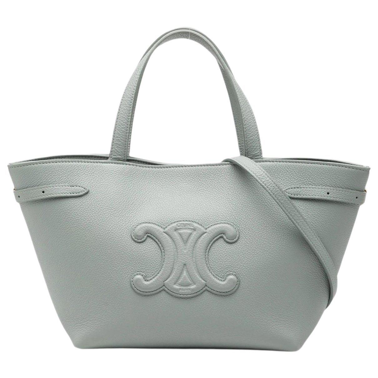 Cabas leather tote