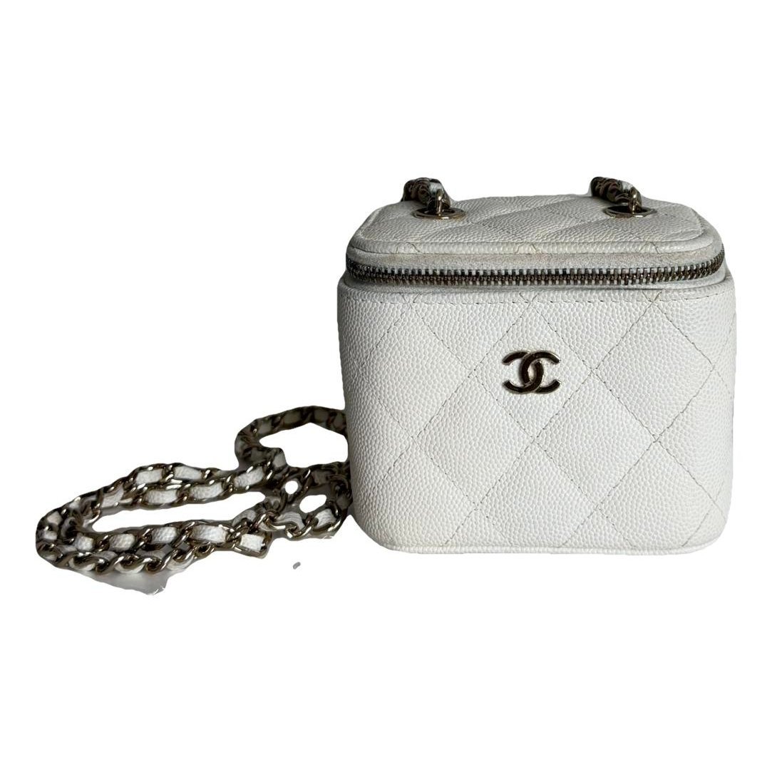 Trendy CC Vanity leather handbag