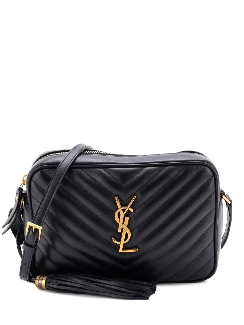 Lou Camera Bag Matelasse Chevron Leather Small crossbody bag