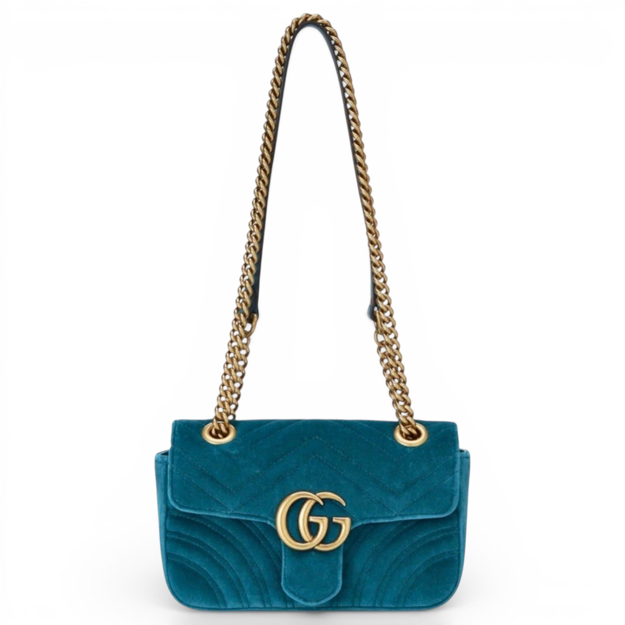 GG Marmont velvet handbag