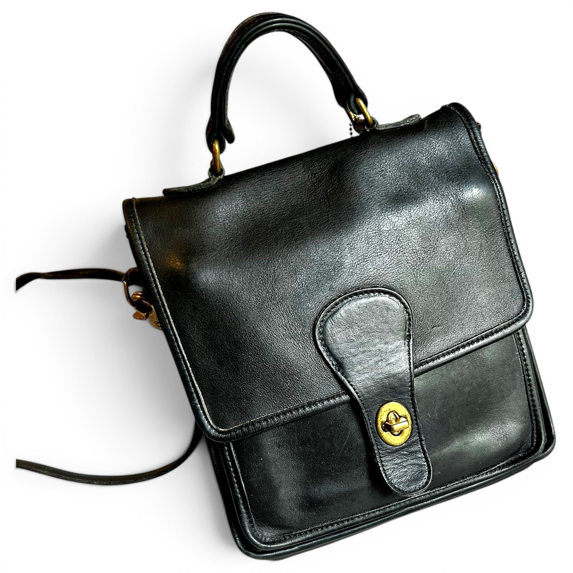 Leather crossbody bag