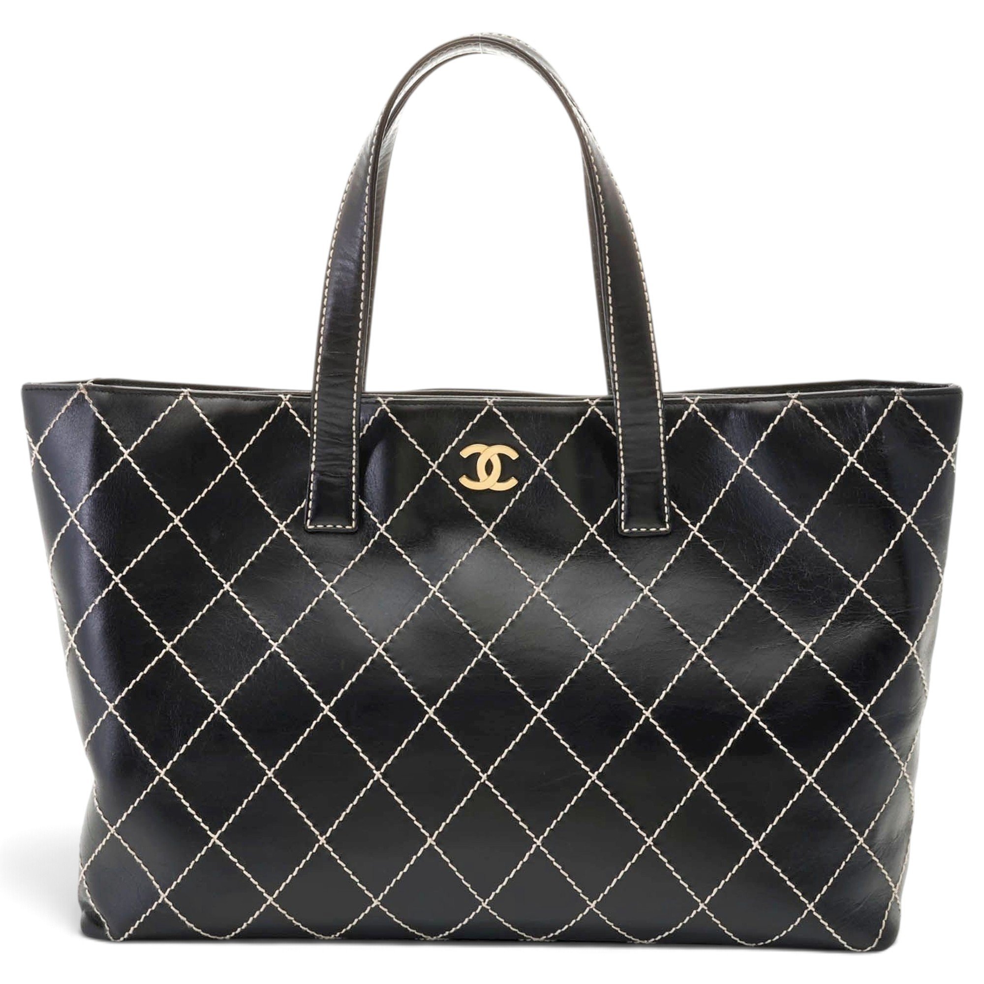 Wild Stitch pony-style calfskin tote