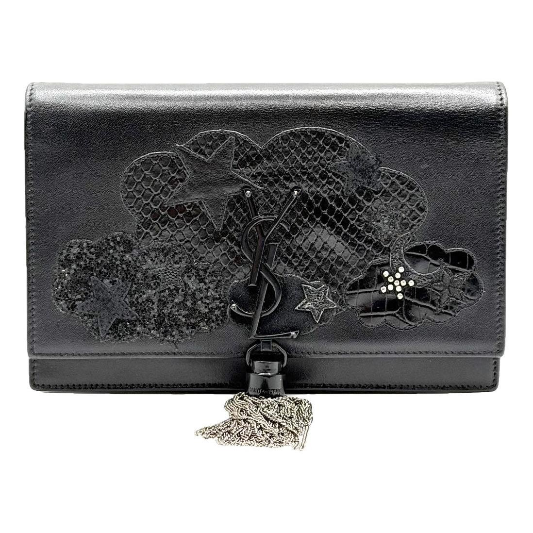 Pompom Kate leather crossbody bag