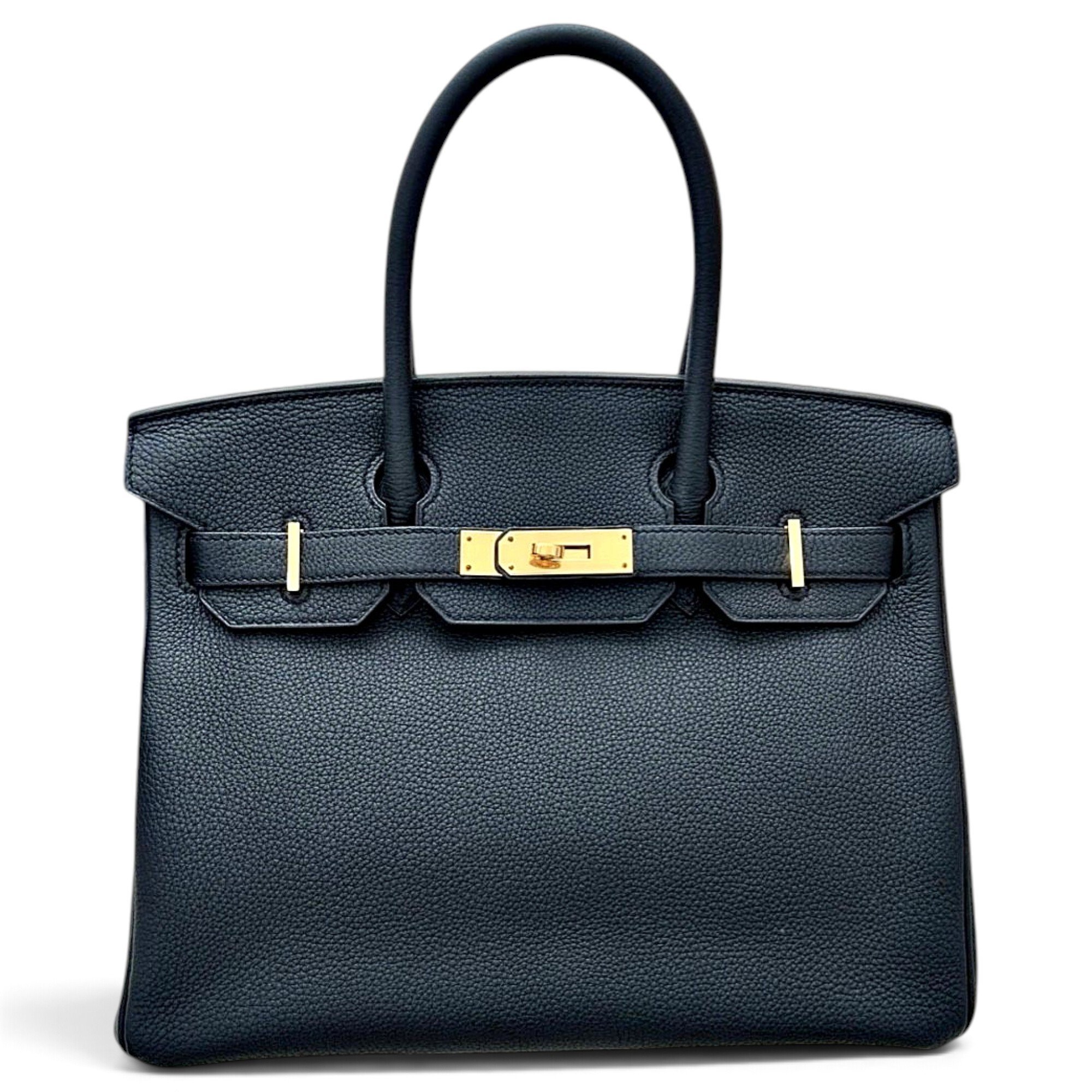 Birkin 30 leather handbag