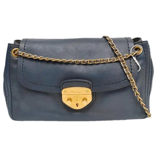 Leather crossbody bag