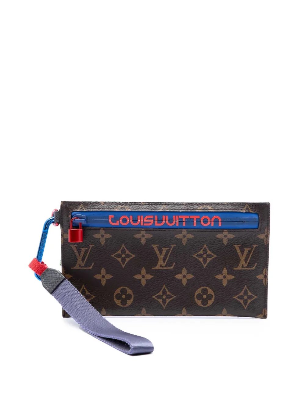 2018 Monogram Outdoor Ribbon Pochette clutch bag