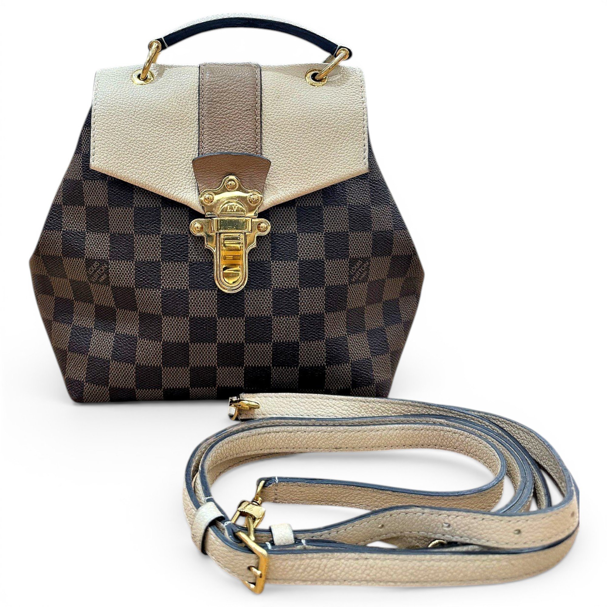 Clapton leather backpack