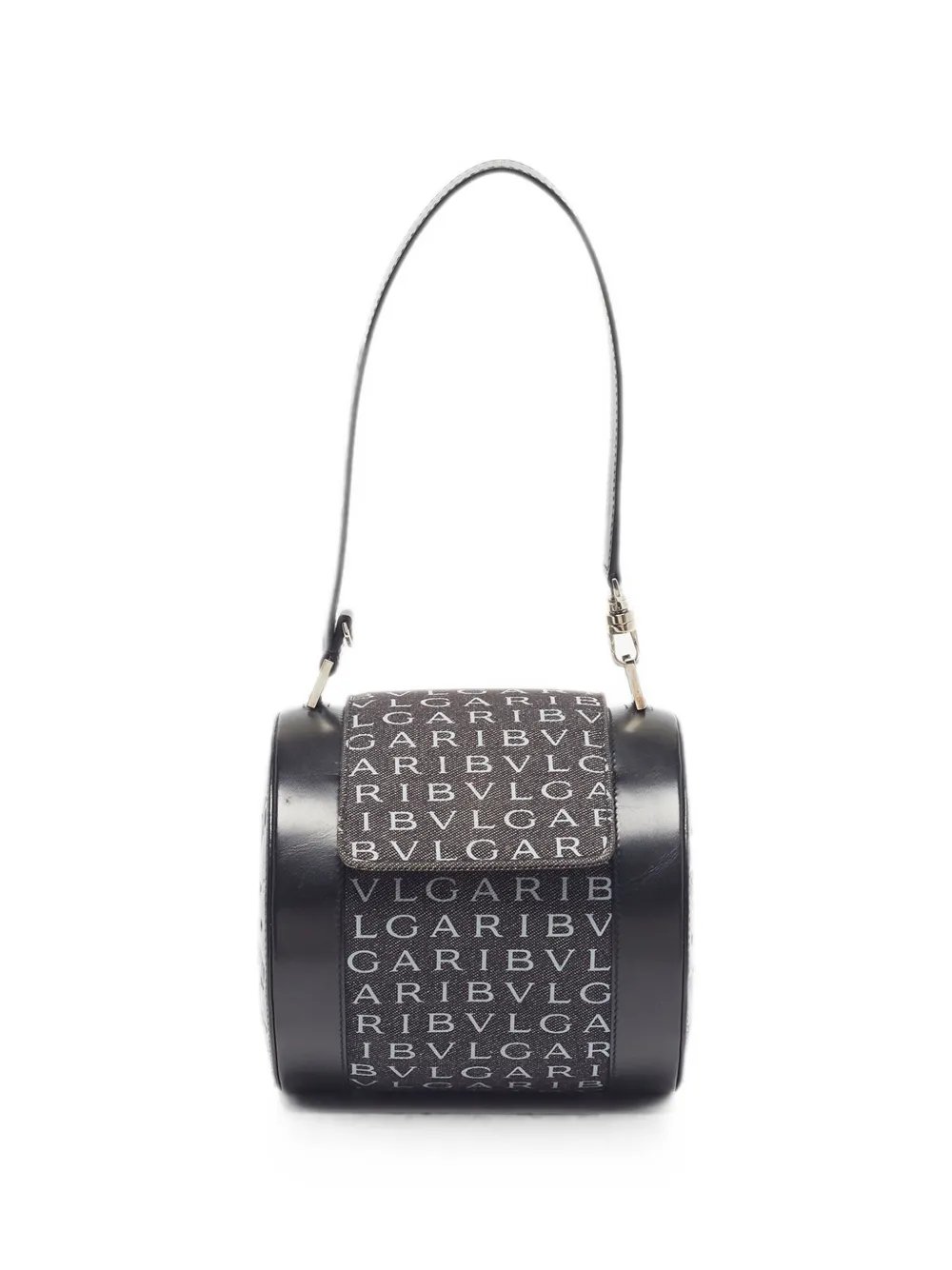 Bvlgari Cylinder logo-print tote bag