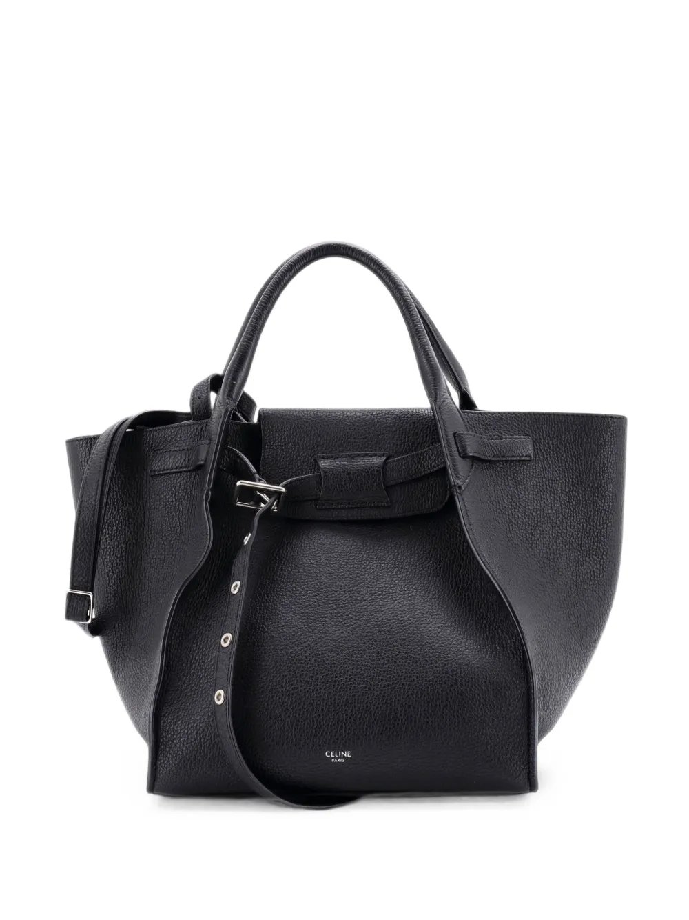 Big Bag Grained Calfskin Small satchel