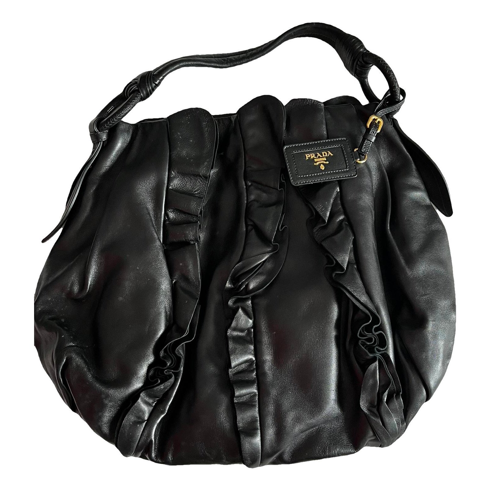 Leather handbag