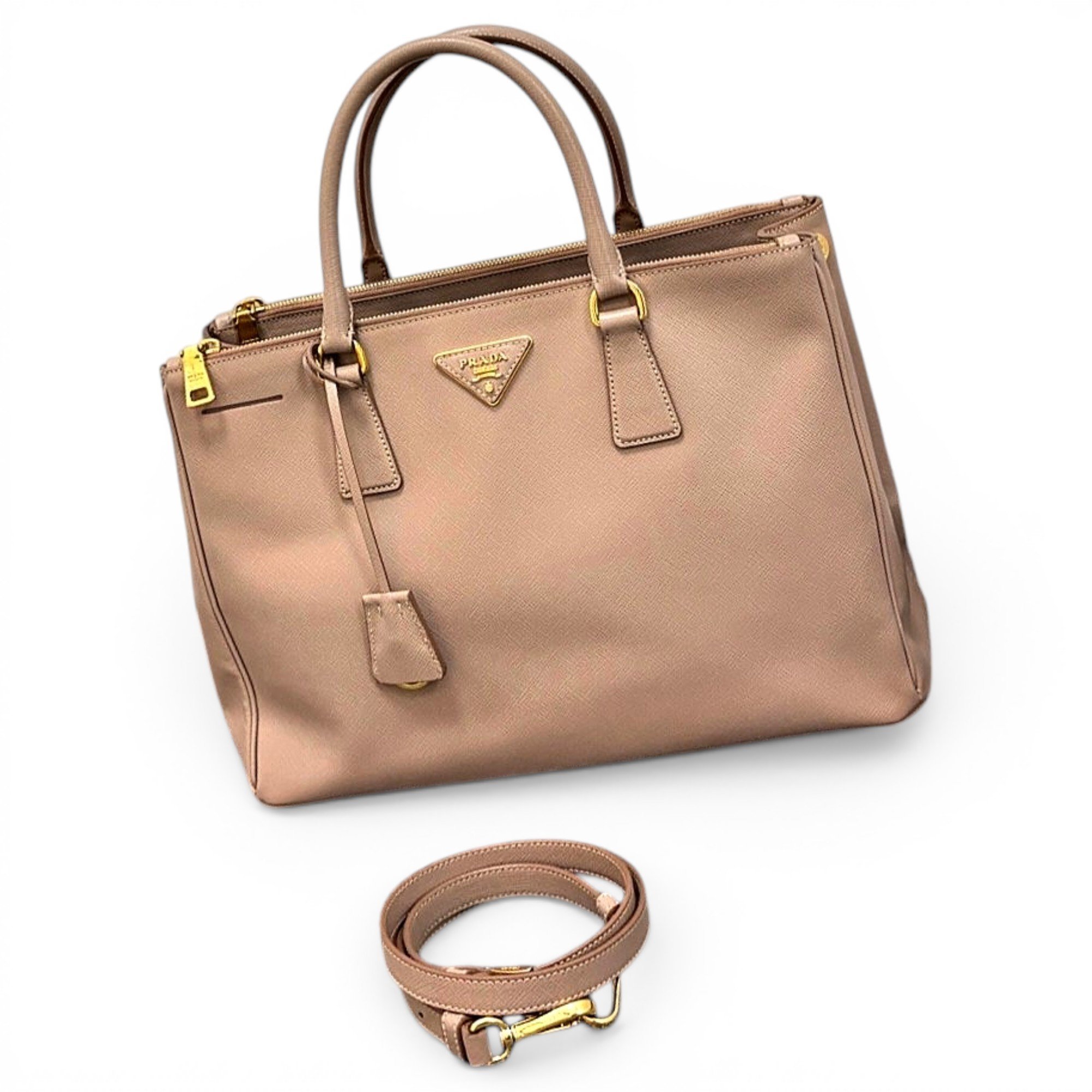Galleria leather handbag
