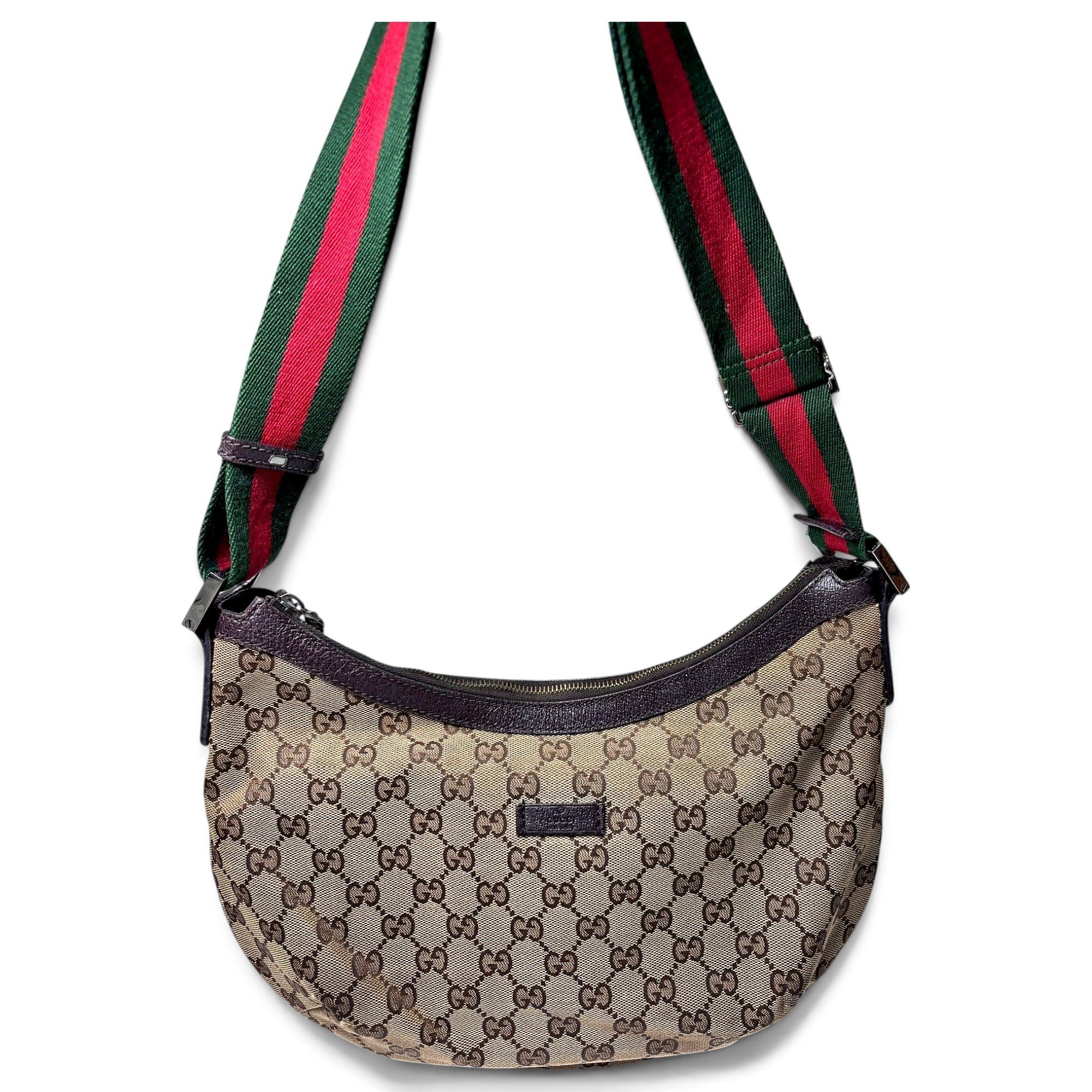 Hobo leather handbag