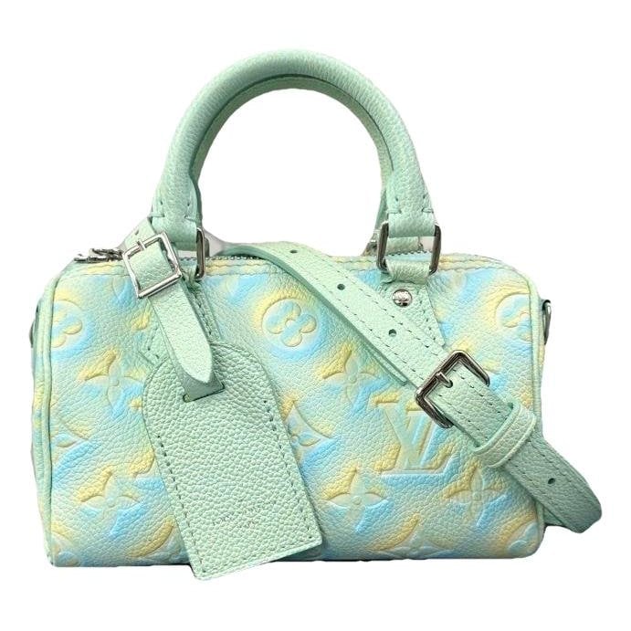 Nano Speedy / Mini HL leather handbag