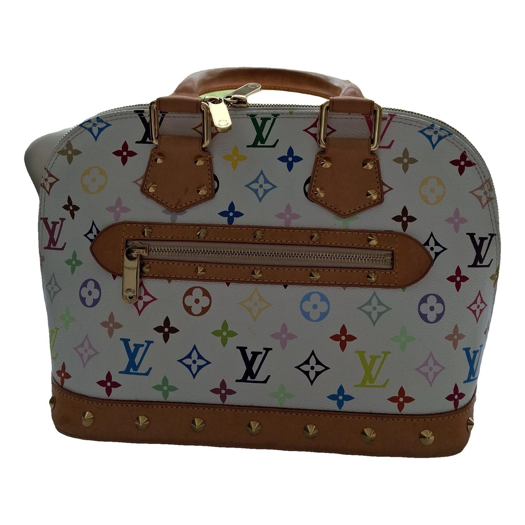 Alma leather handbag