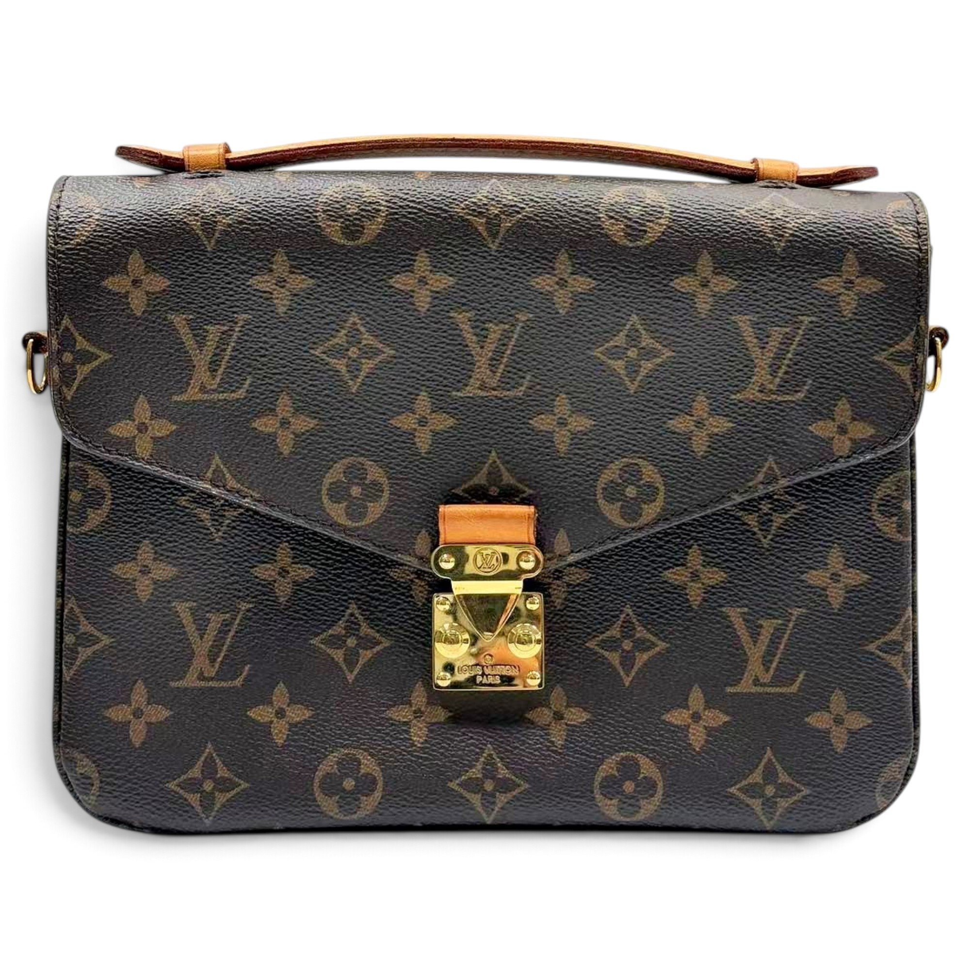 Metis leather handbag