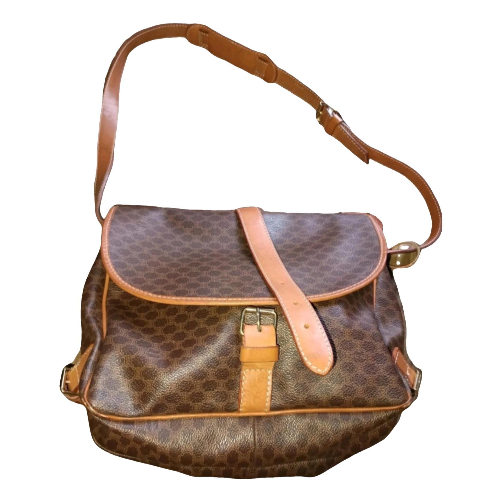 Vinyl crossbody bag