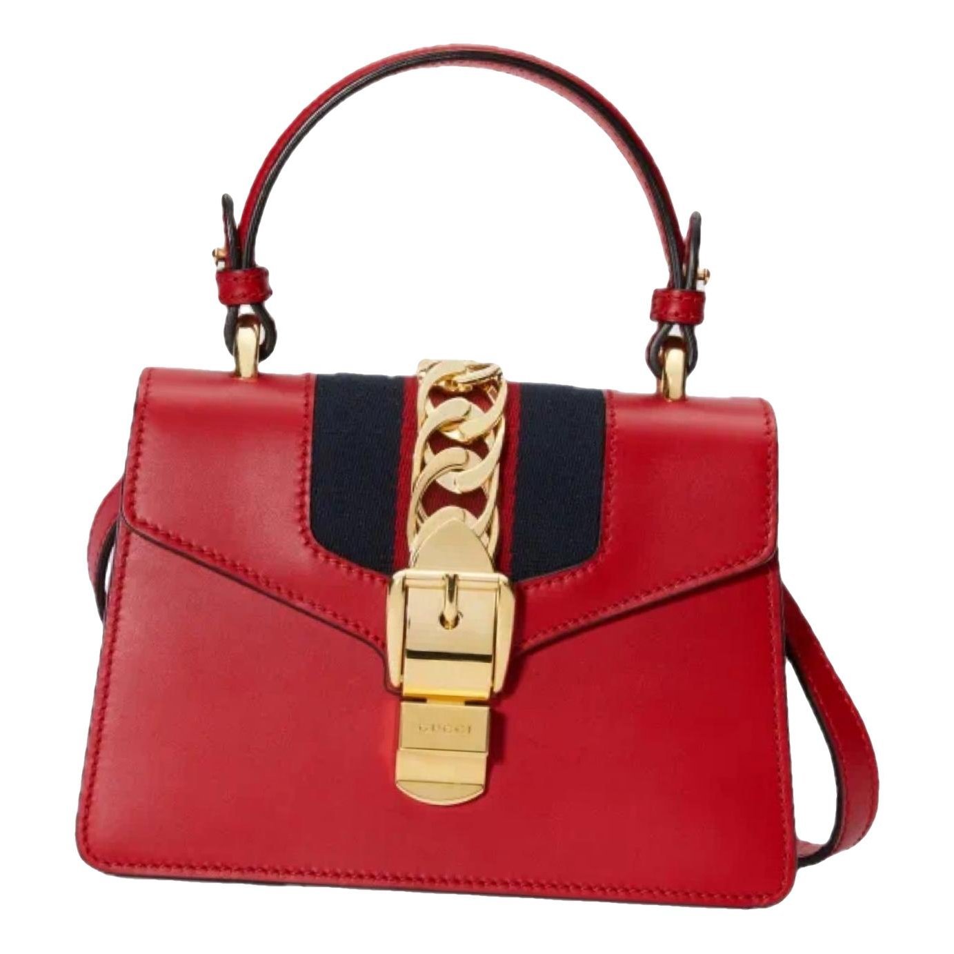Sylvie Top Handle leather handbag
