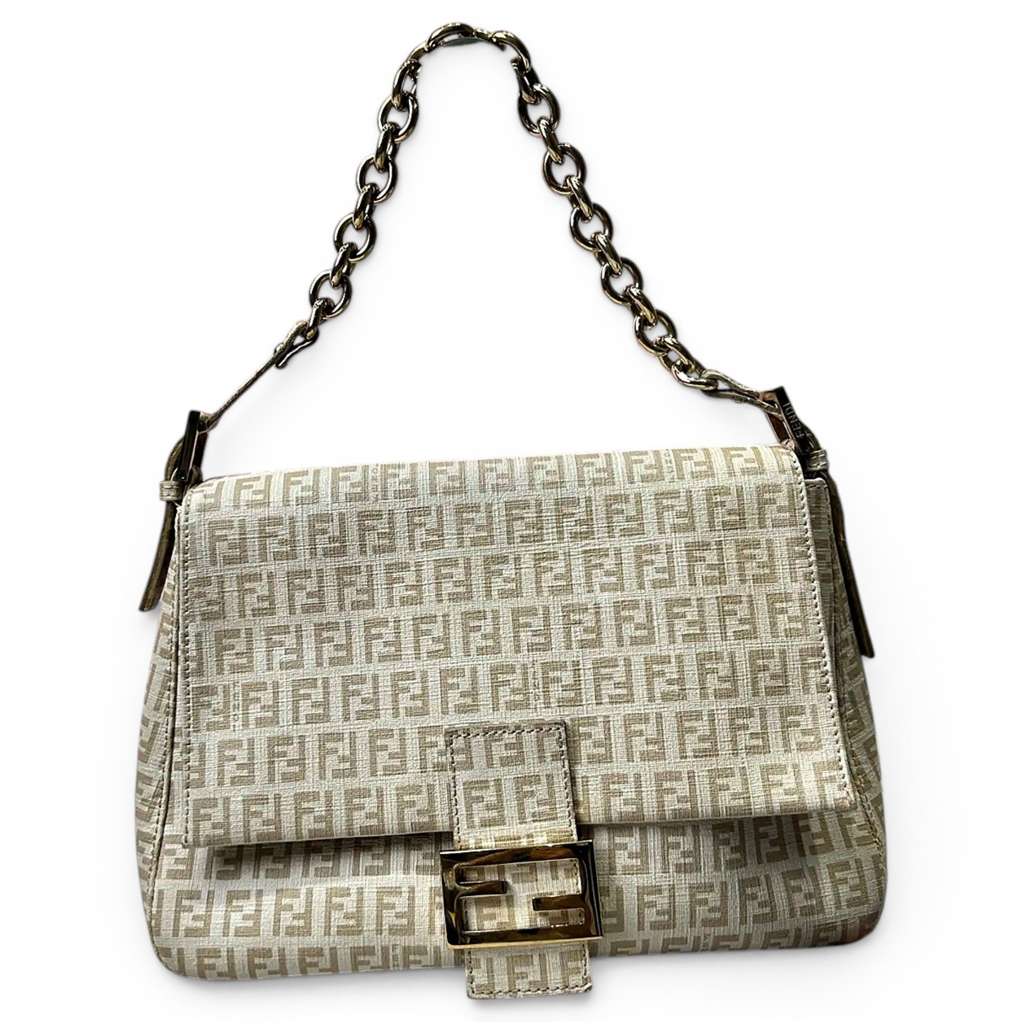 Baguette vinyl handbag