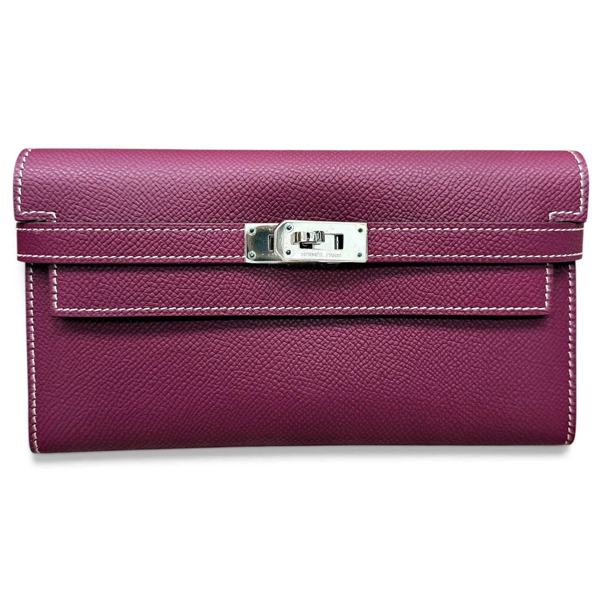 Kelly to go leather clutch bag