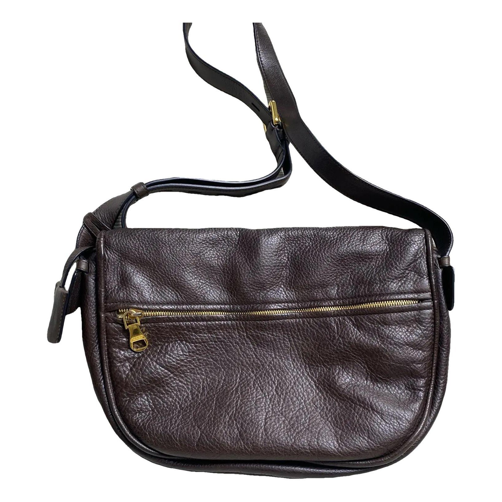 Leather handbag